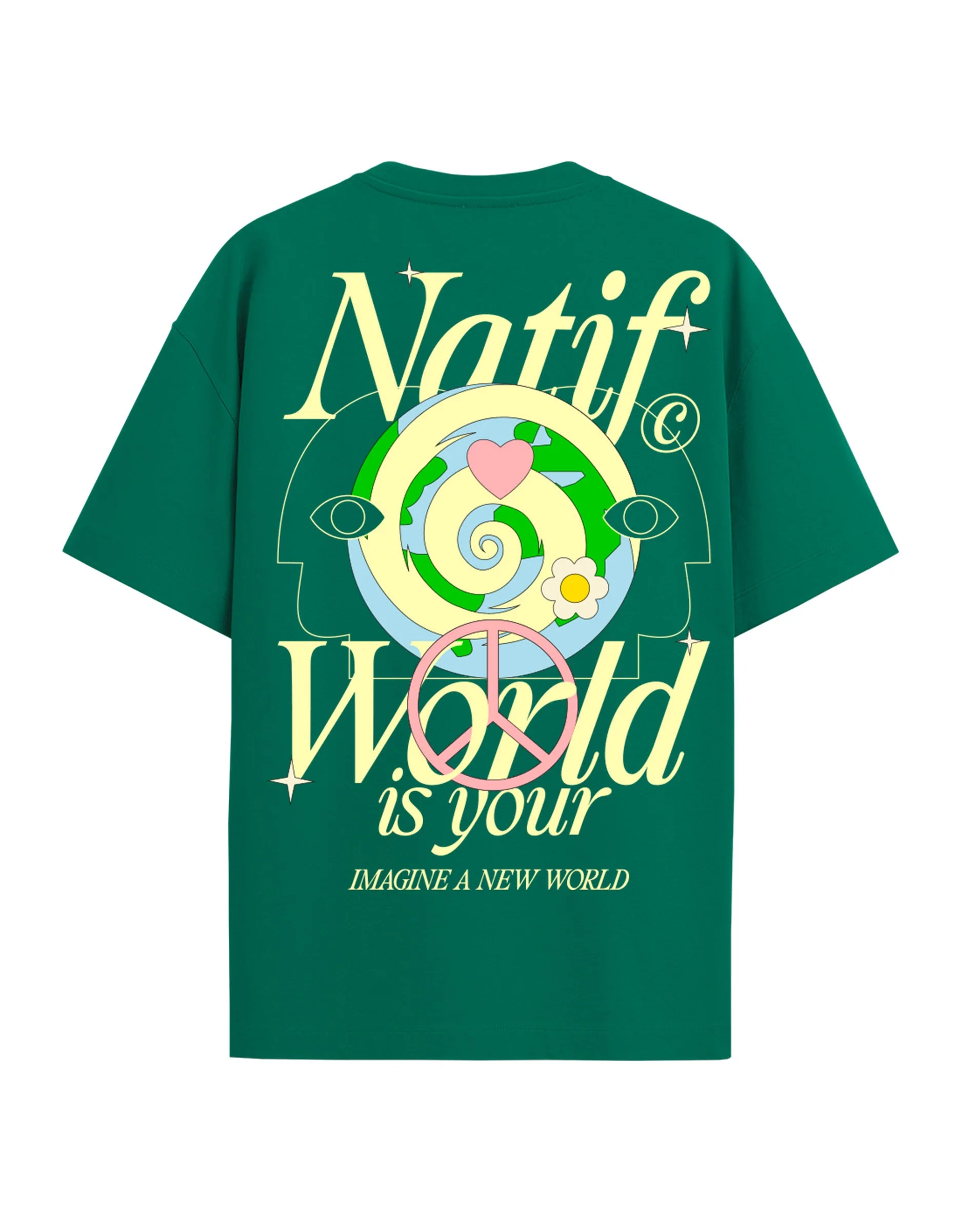 T-Shirt World Is Your - Image 4