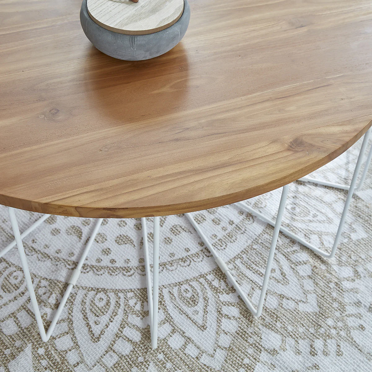 Table Basse Hugo - Teck - Naturel - Image 4