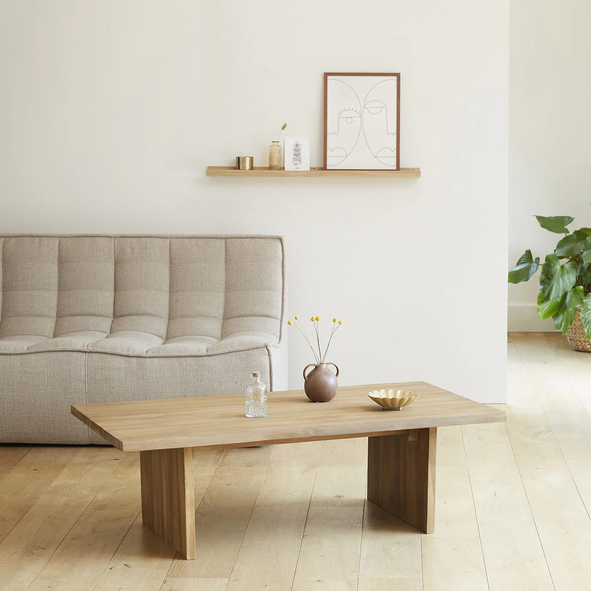 Table Basse Boston - Teck - Naturel - Image 7