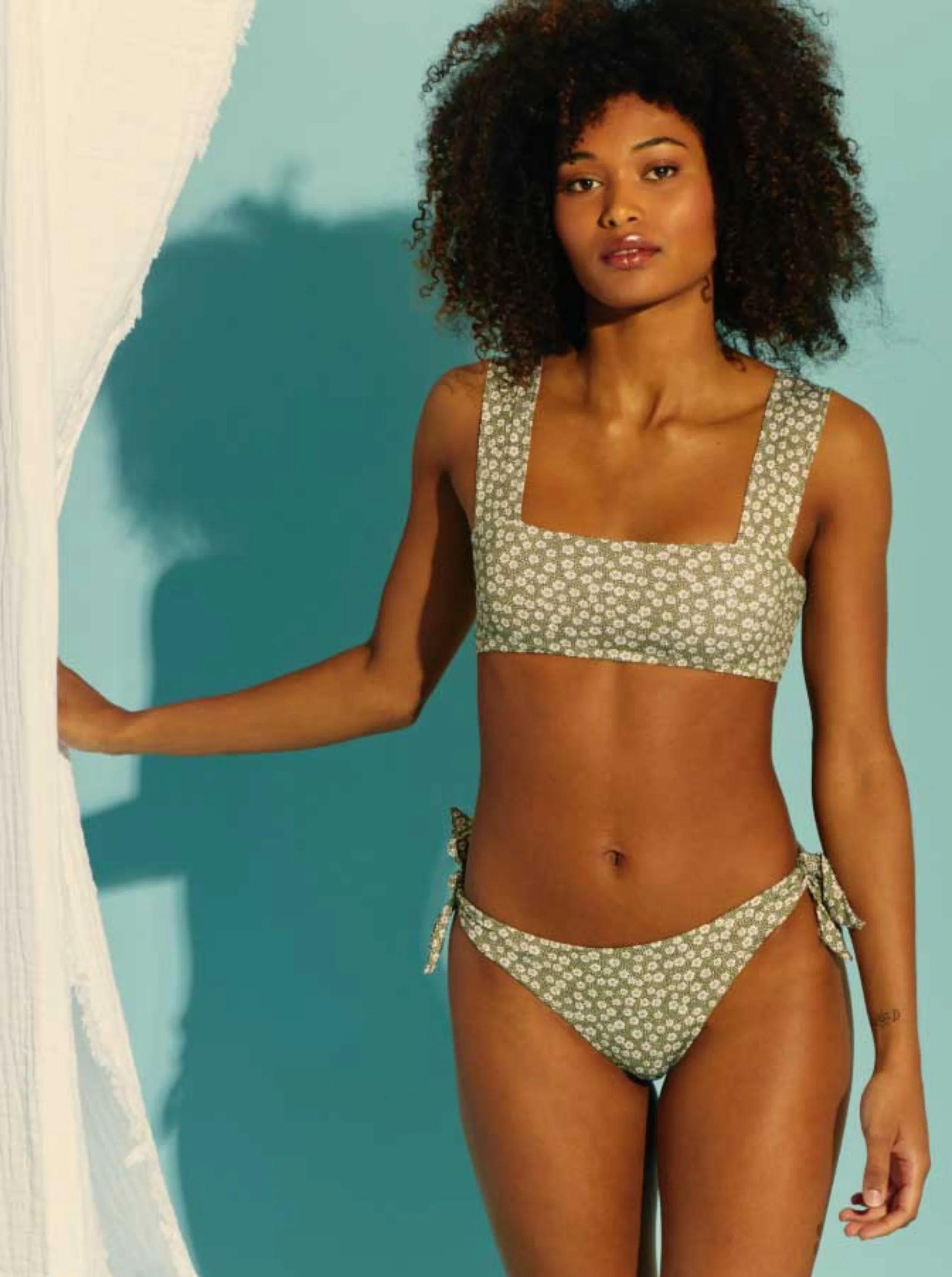 Tanga Noué Swim Blooming Green - Image 2