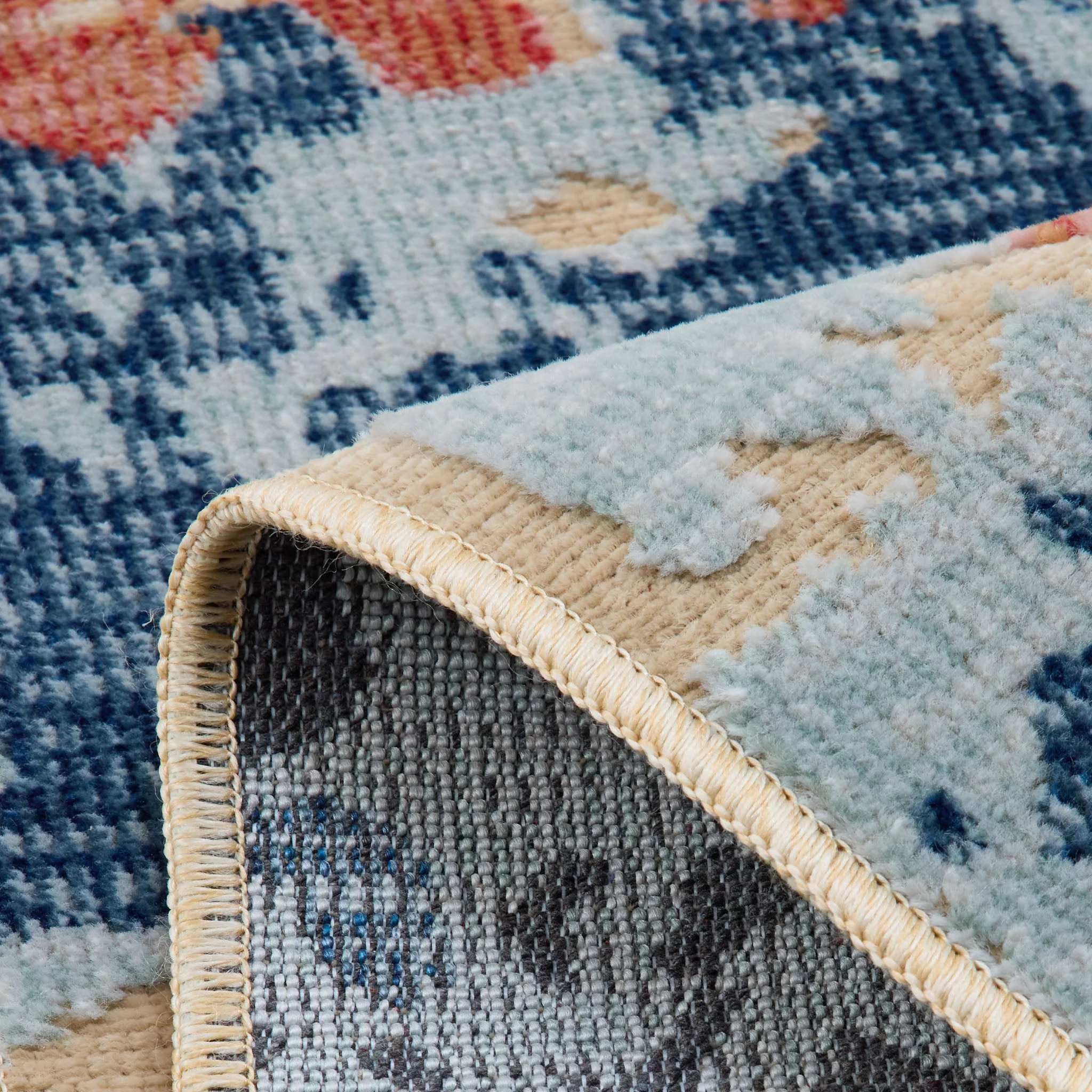 Tapis Garden D'Intérieur Et Extérieur Beige - Motifs Abstraits Colorés - Image 5