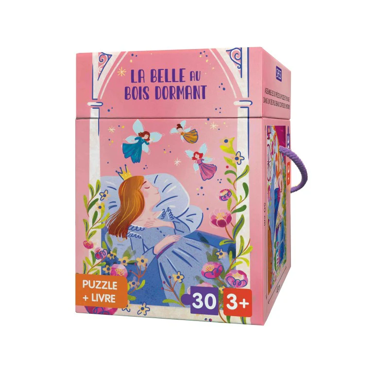 Puzzle + Livre - La Belle Au Bois Dormant - Image 3