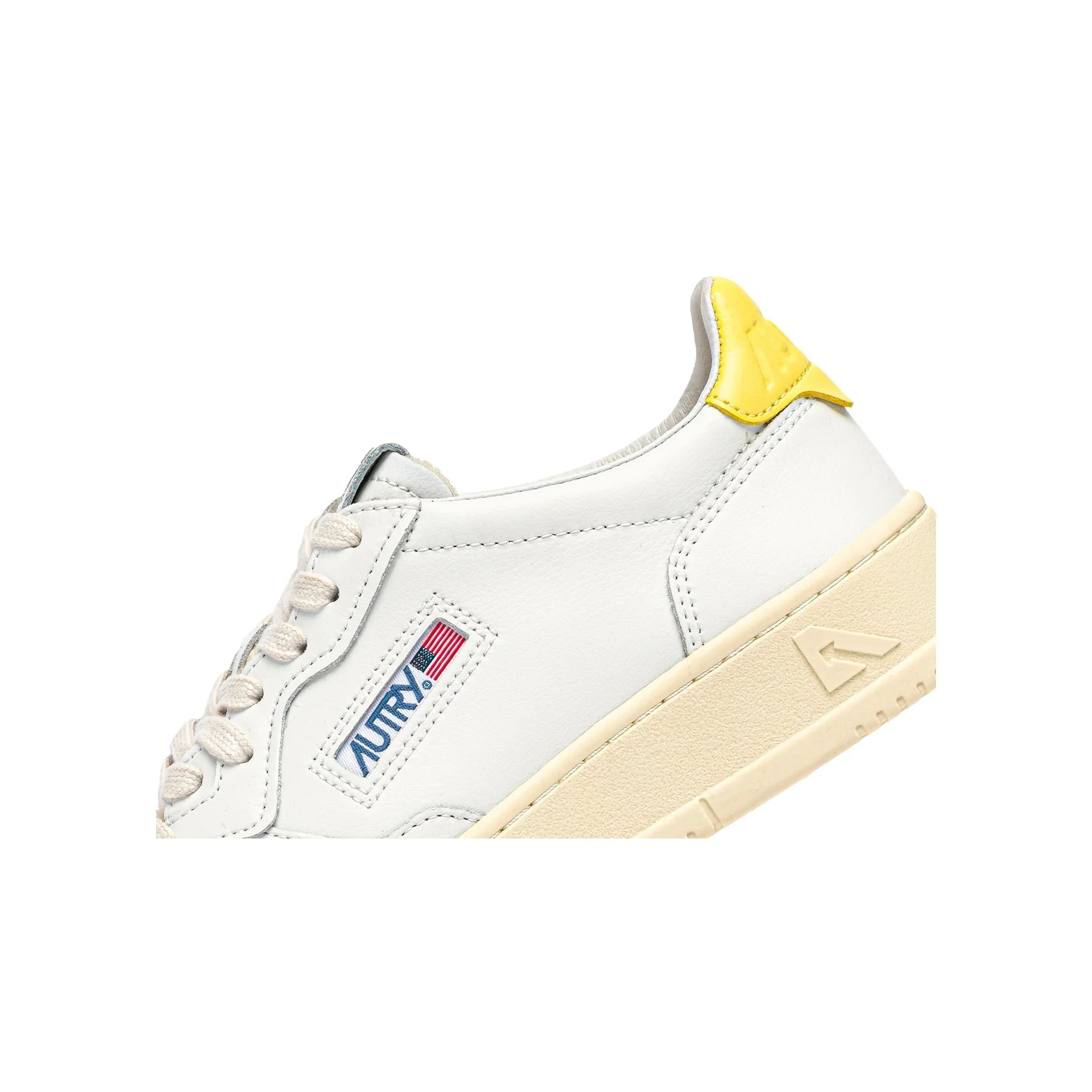 Autry Medalist Low White Lemon - Blanc - Image 4