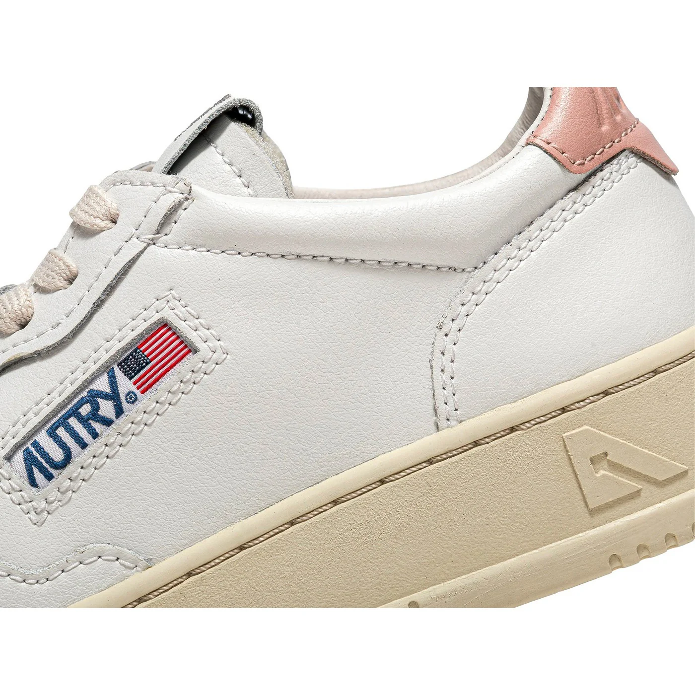 Autry Medalist Ll White Pink (W) - Blanc - Image 4