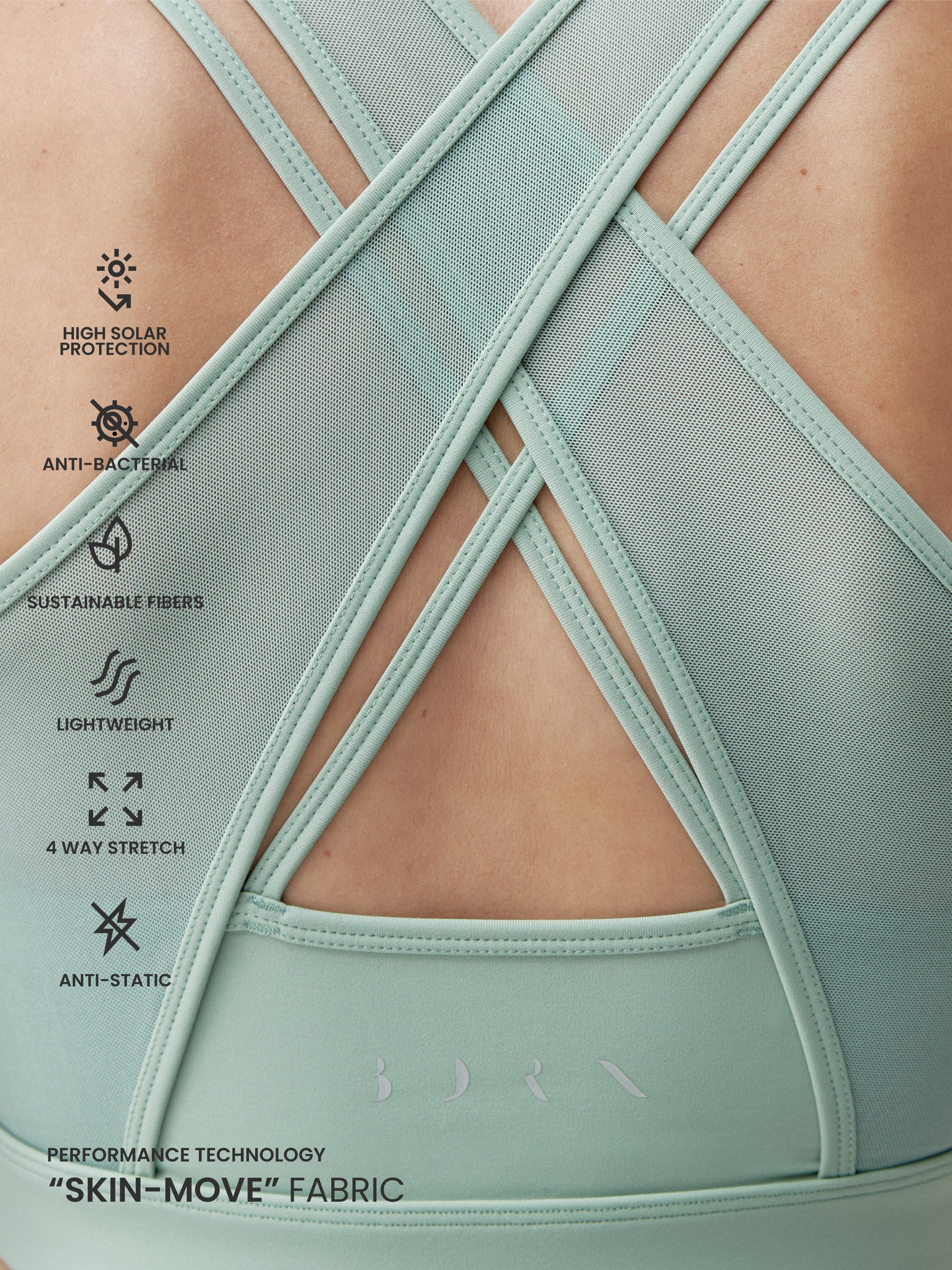 Brassière Daya - Vieux Vert - Femme - Image 2