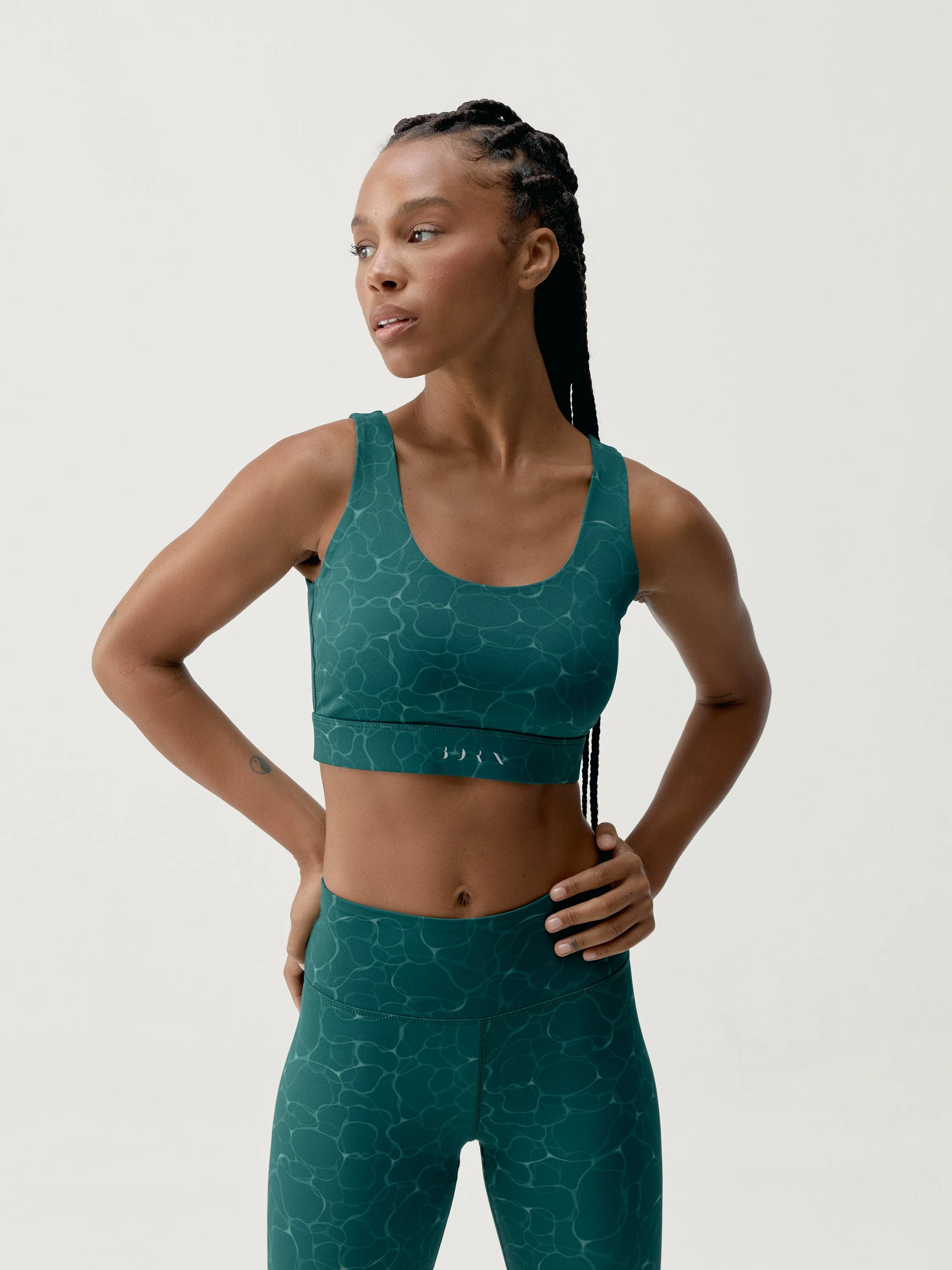 Top Organic Vert Foncé - Femme