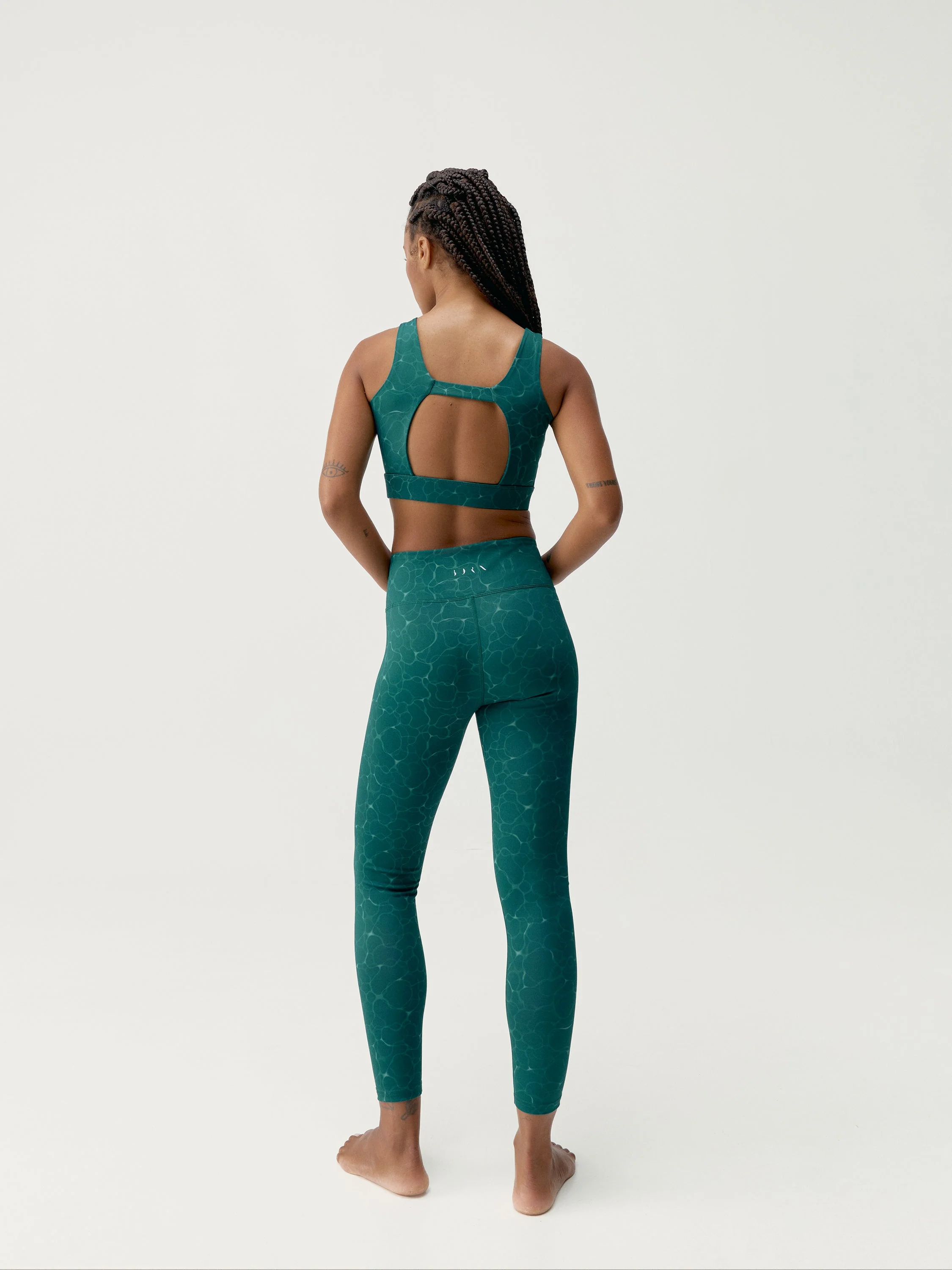 Top Organic Vert Foncé - Femme - Image 5