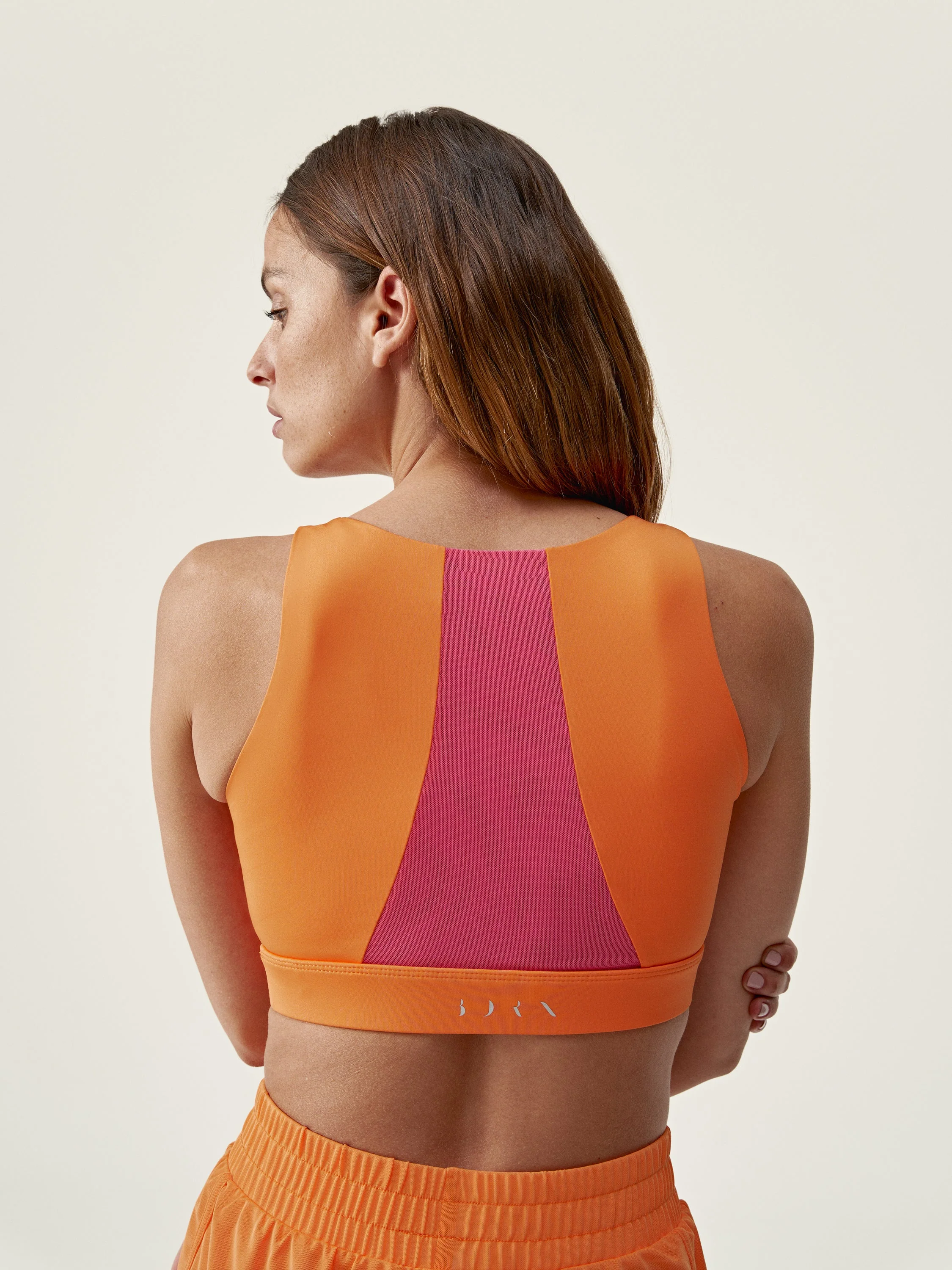 Brassière Padma - Mandarine/Rose Puissant - Femme