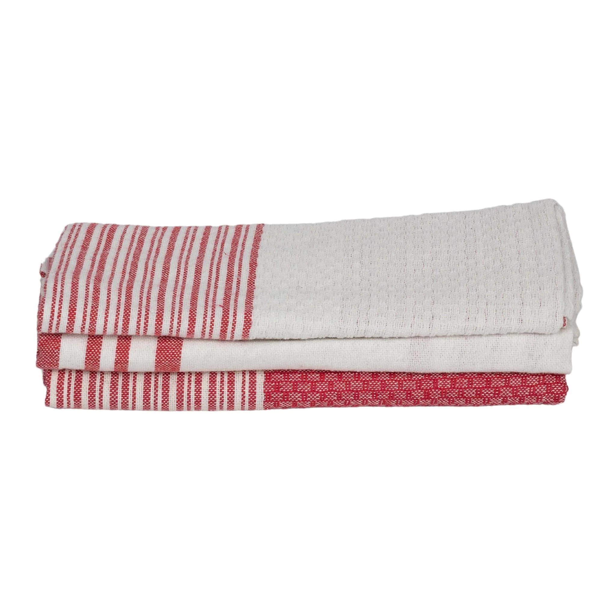 Torchon (X3) Mahdia - Rouge - Coton - Image 5