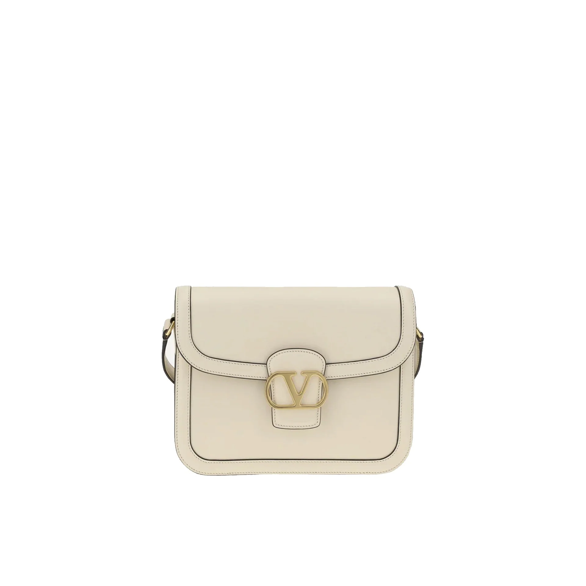 Sac À Bandoulière Valentino Garavani - Cream - Femme