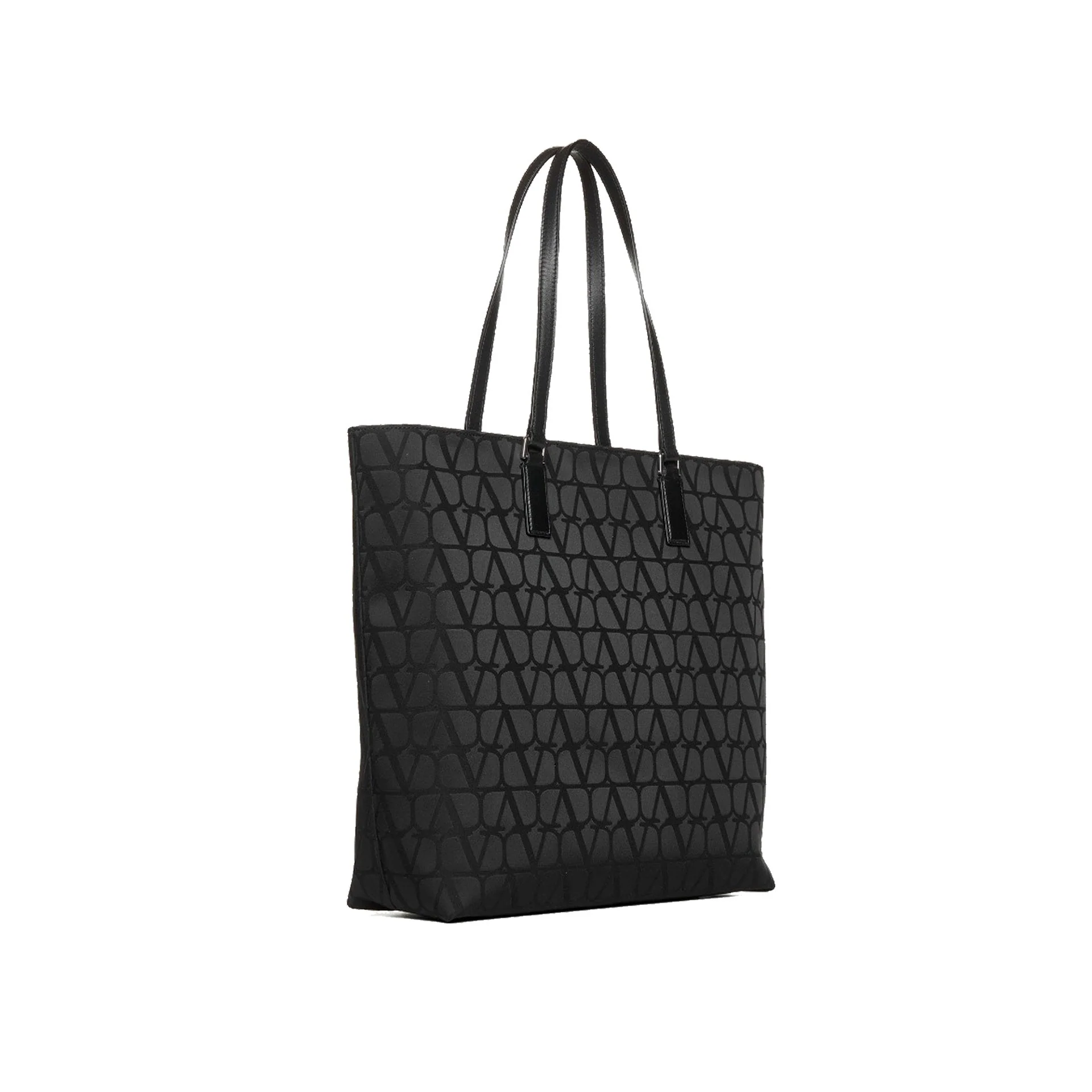 Tote Bag Valentino Garavani Toile Iconographe - Black - Femme - Image 3