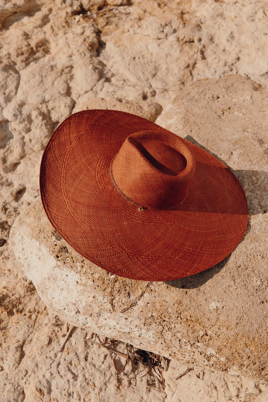 Chapeau Paille Livy Xl - Terracotta - Image 3