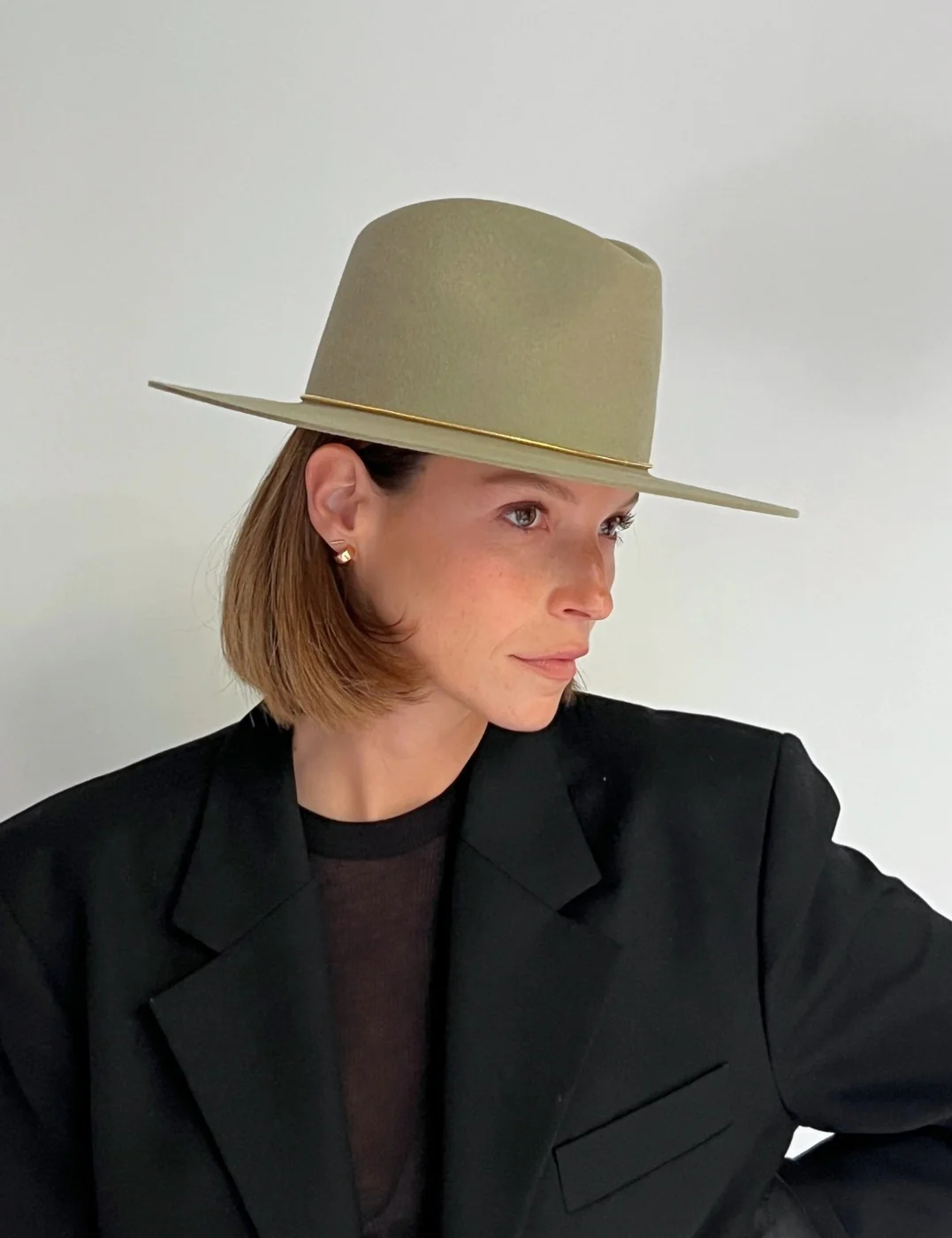 Chapeau Feutre Sienna - Sage