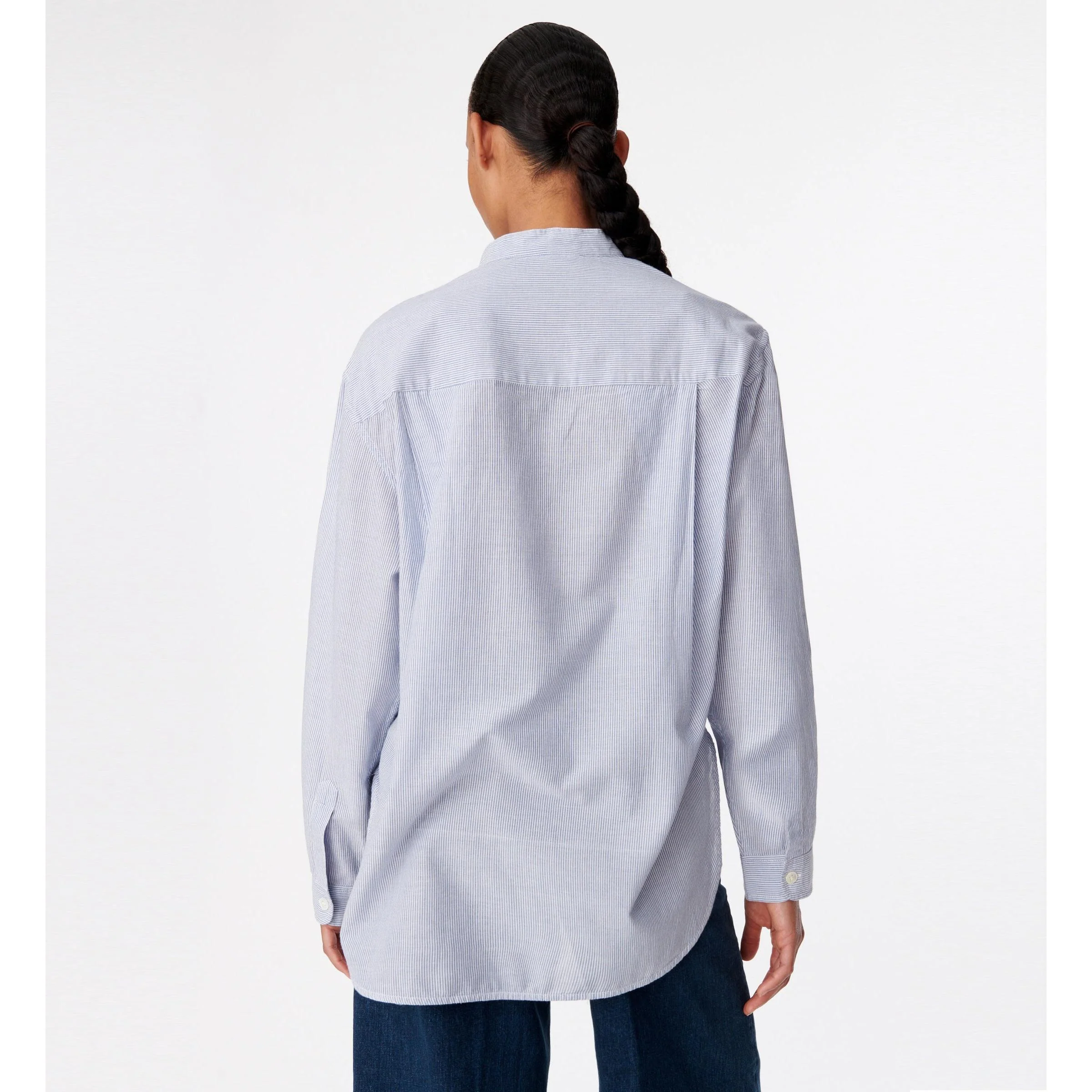 Chemise Lidiane - Blanc/Bleu - Image 8