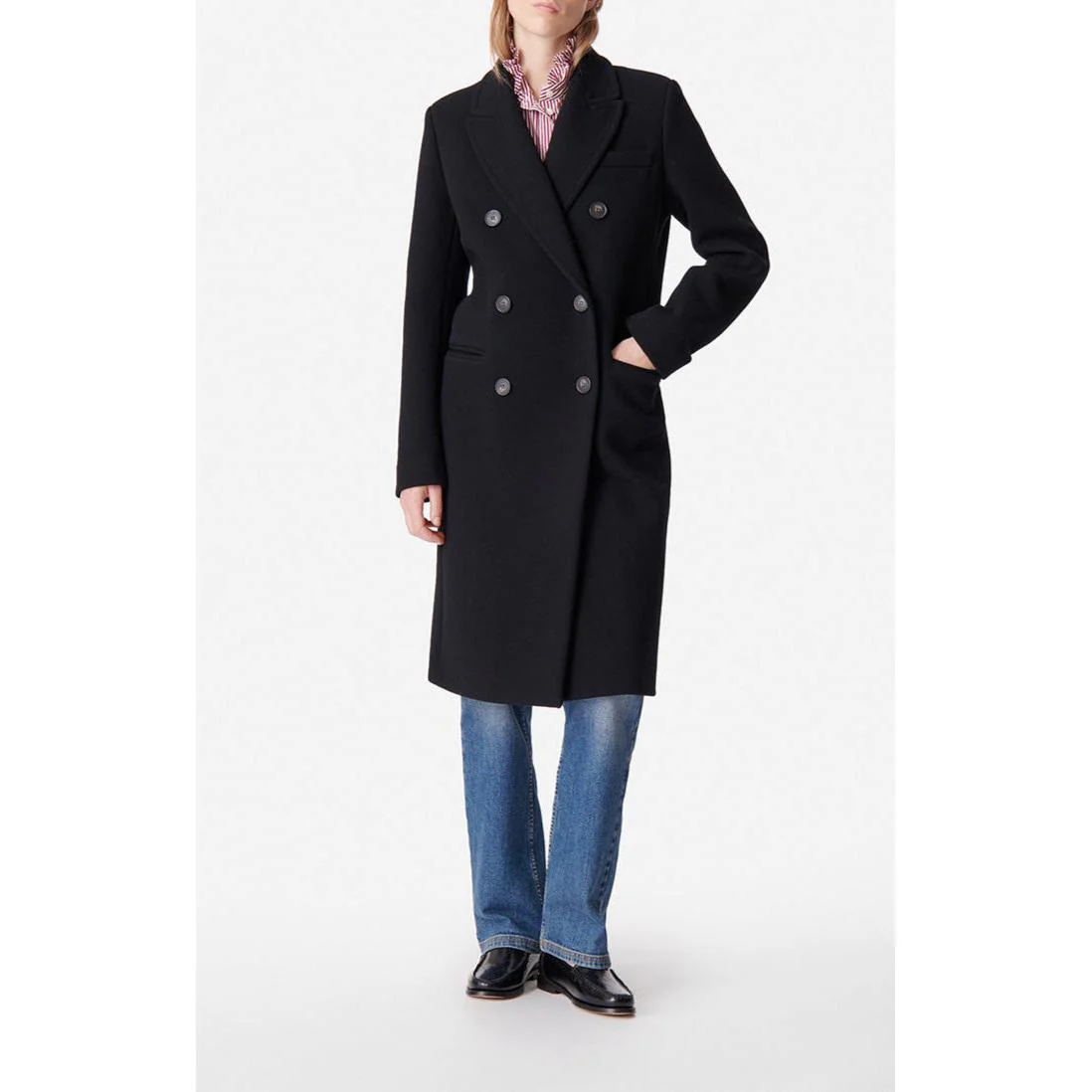 Manteau Dionysos - Noir - Image 3