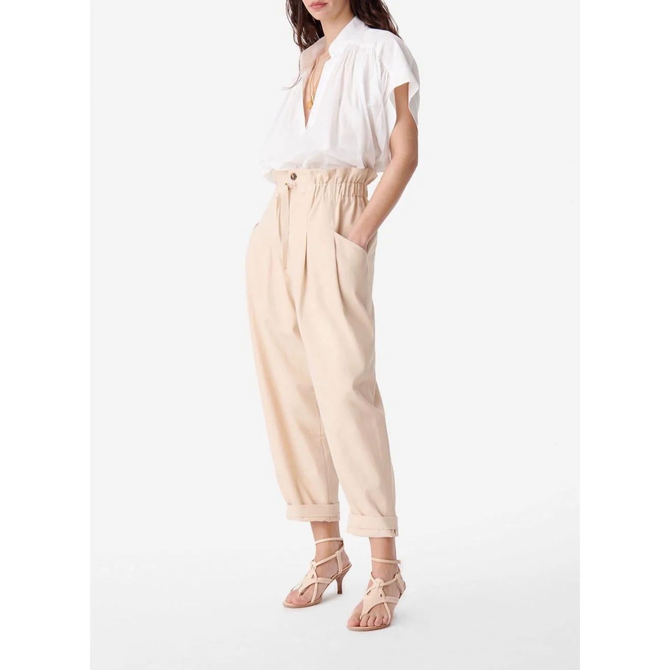 Vanessa Bruno - Pantalon Casimir - Biscuit - Image 3