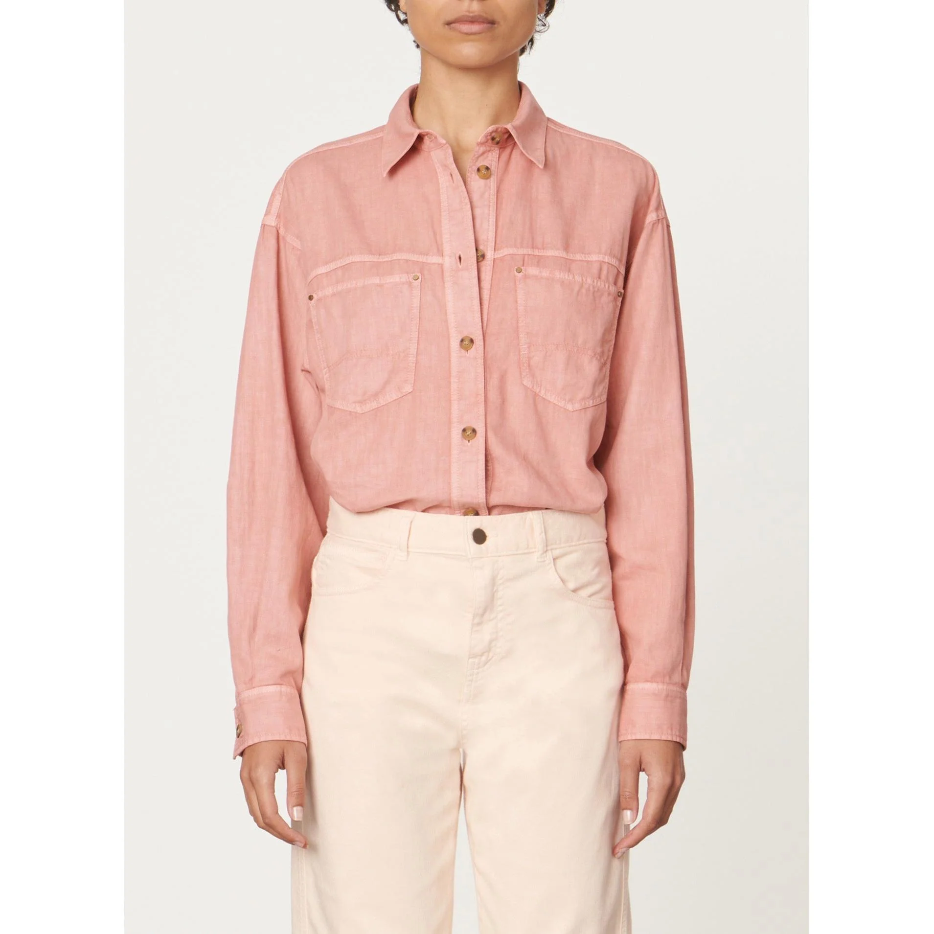 Chemise Blue - Vieux Rose
