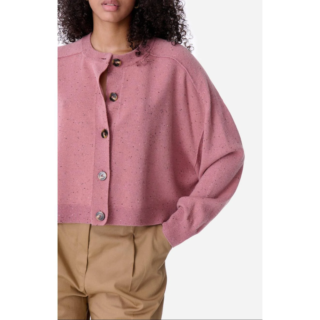 Cardigan Douve - Vieux Rose - Image 3