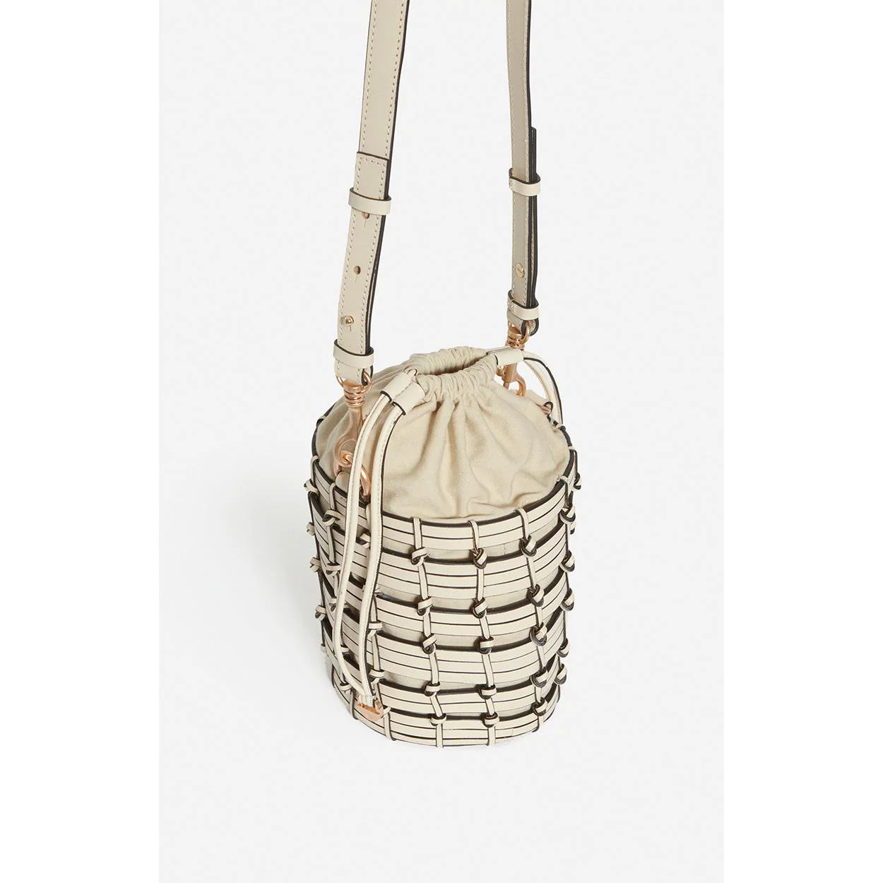Sac Seau Mini Seau - Creme - Image 4