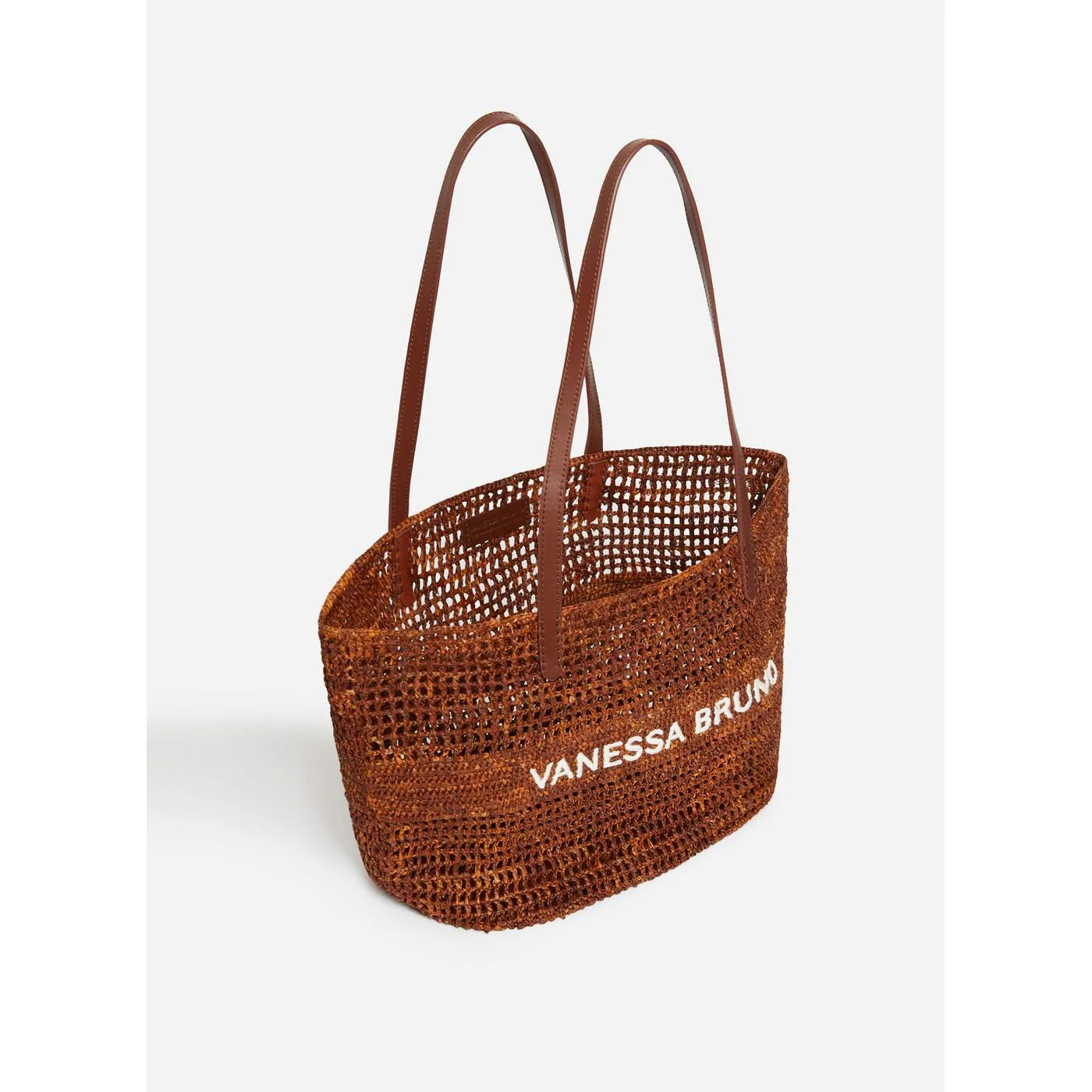 Panier En Raphia - Acajou - Image 3