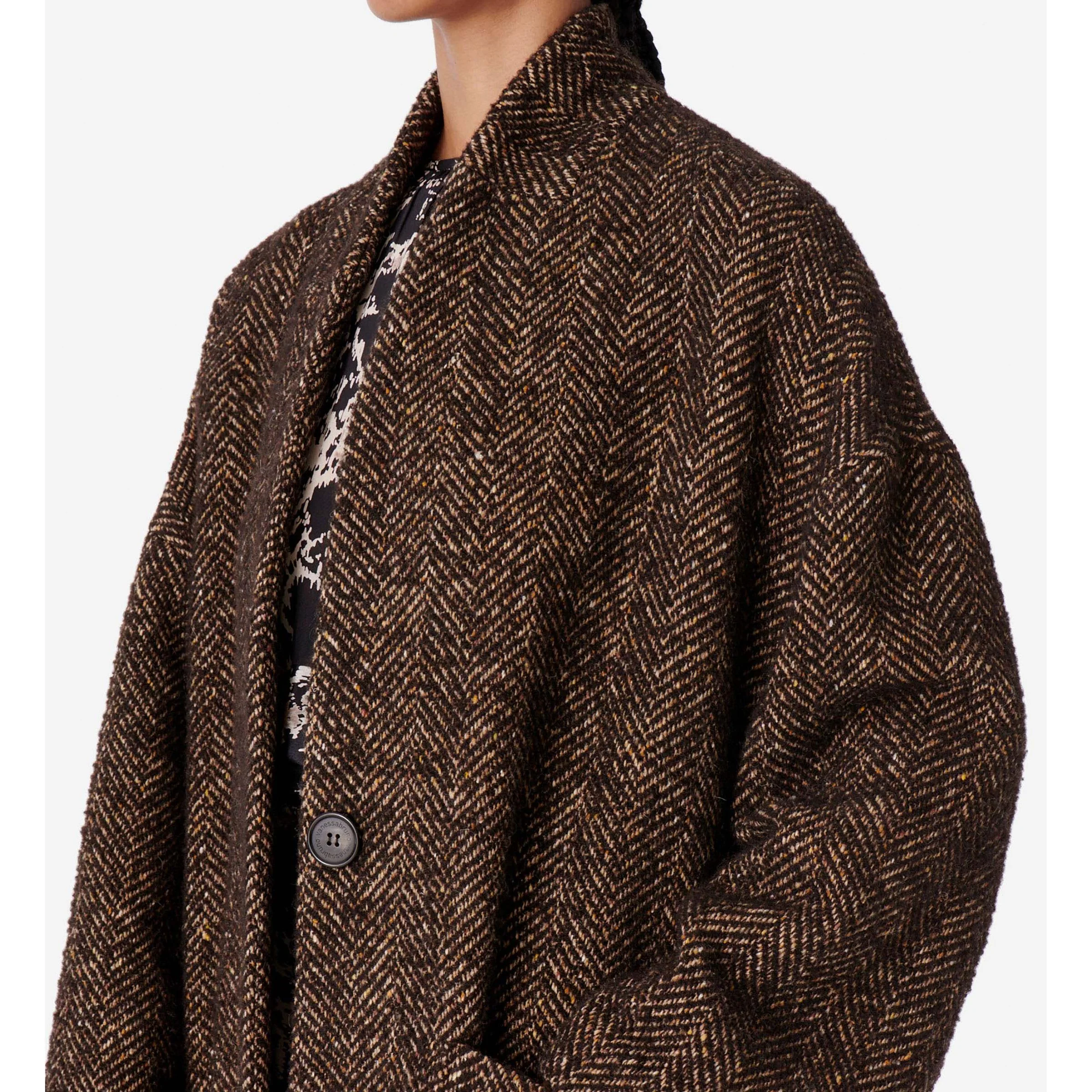 Vanessa Bruno - Manteau Bachir - Brown - Image 12