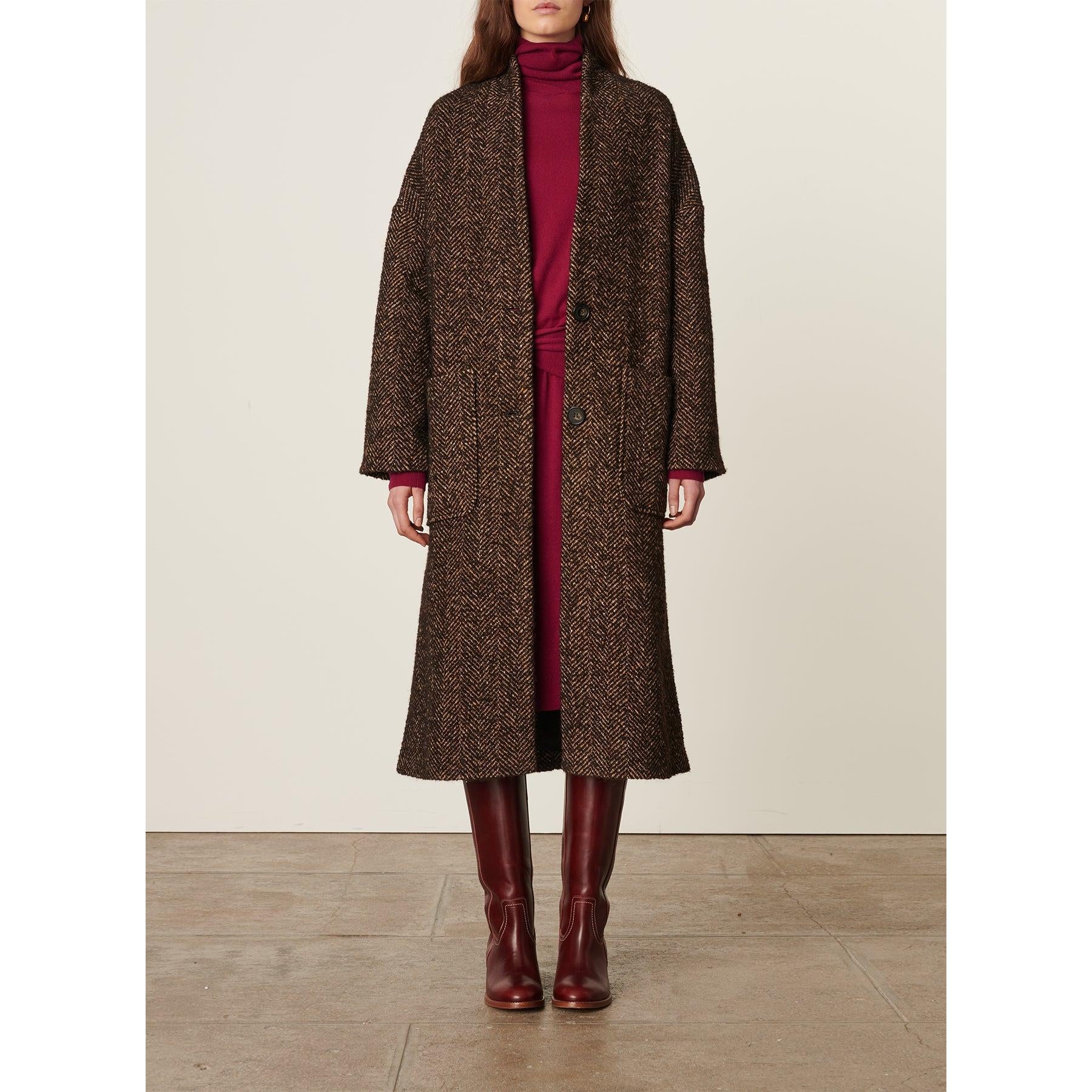 Vanessa Bruno - Manteau Bachir - Brown - Image 14