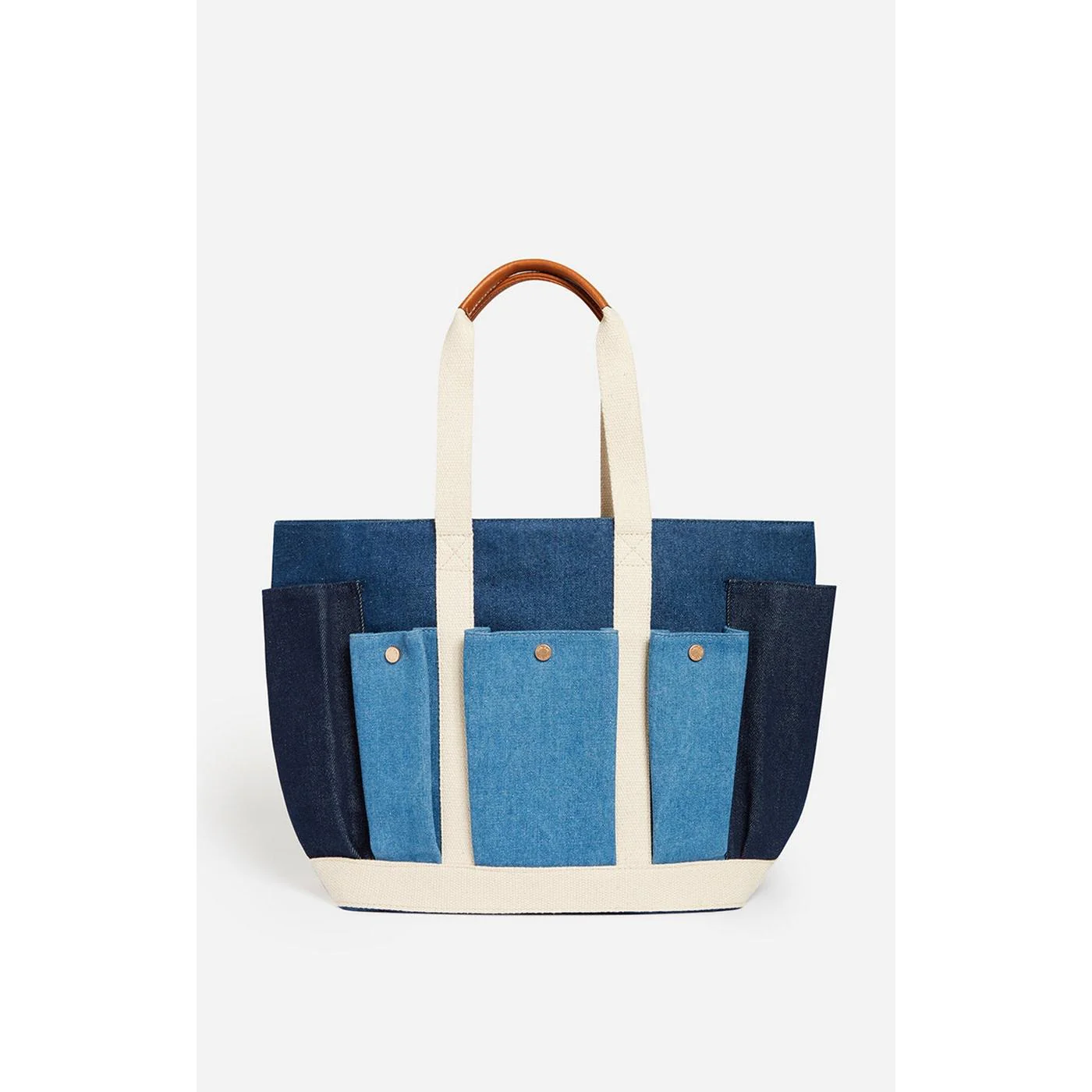Cabas L Multipoches - Bleu Multico - Image 6