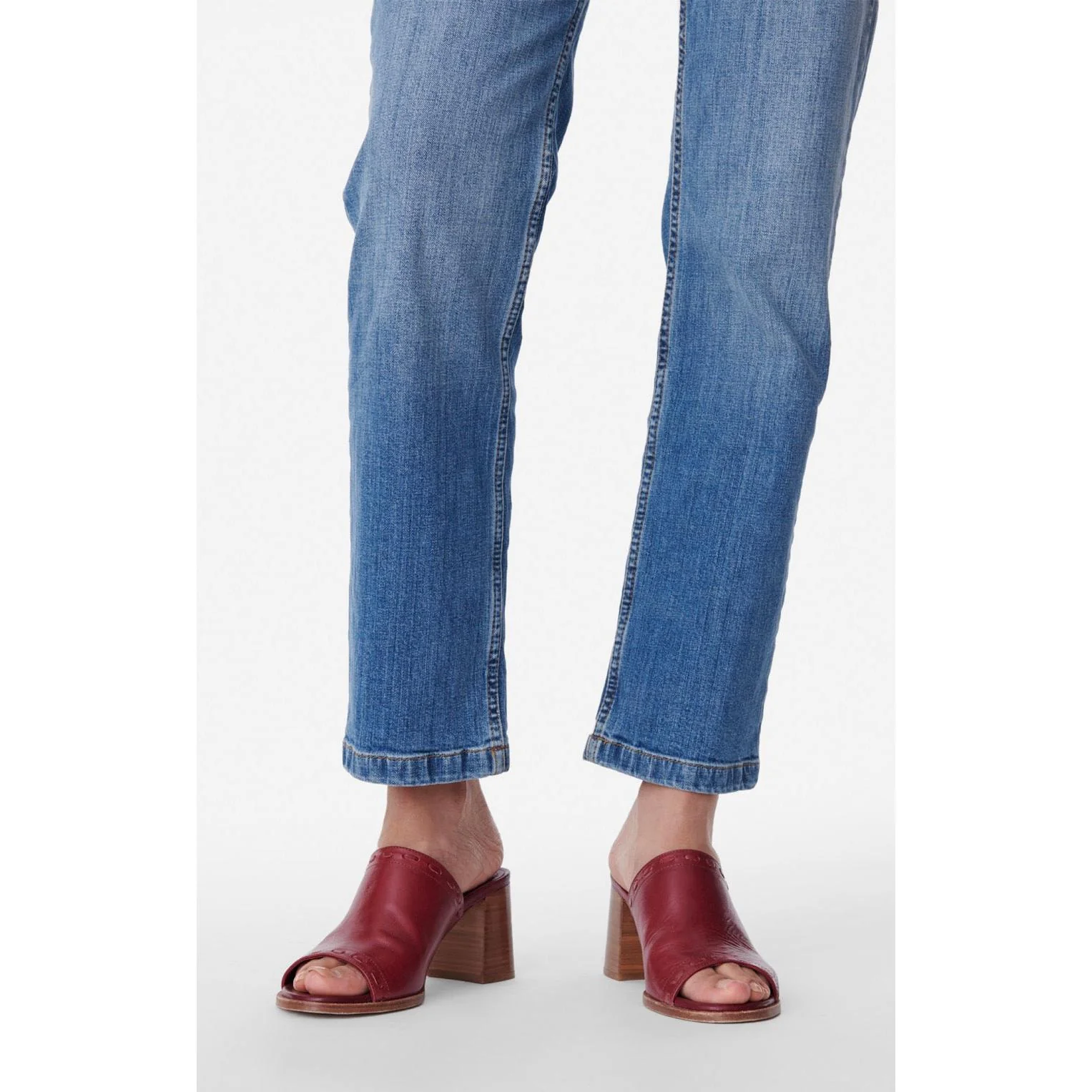 Mules En Cuir À Tannage Végétal - Raspberry - Image 5