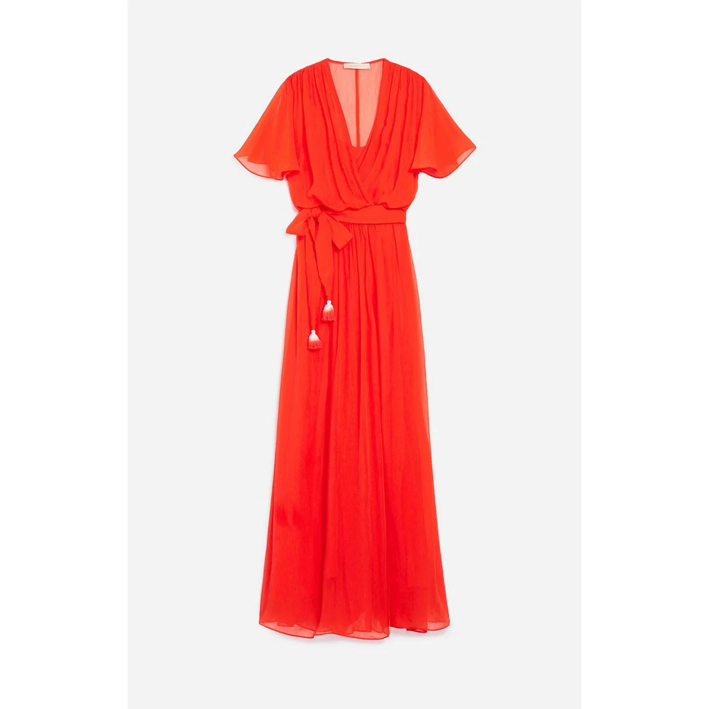 Vanessa Bruno - Robe Cidjie - Orange Fluo - Image 2