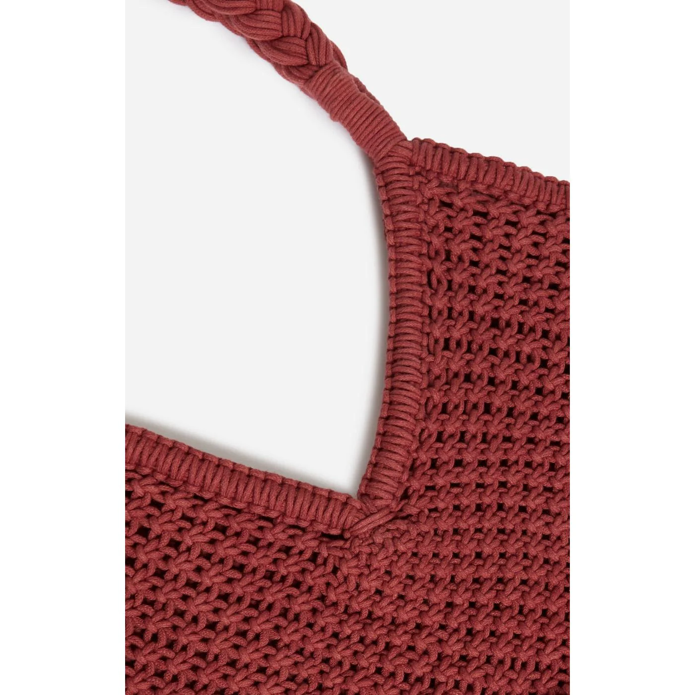 Panier Berlingot En Coton - Terracota - Image 4