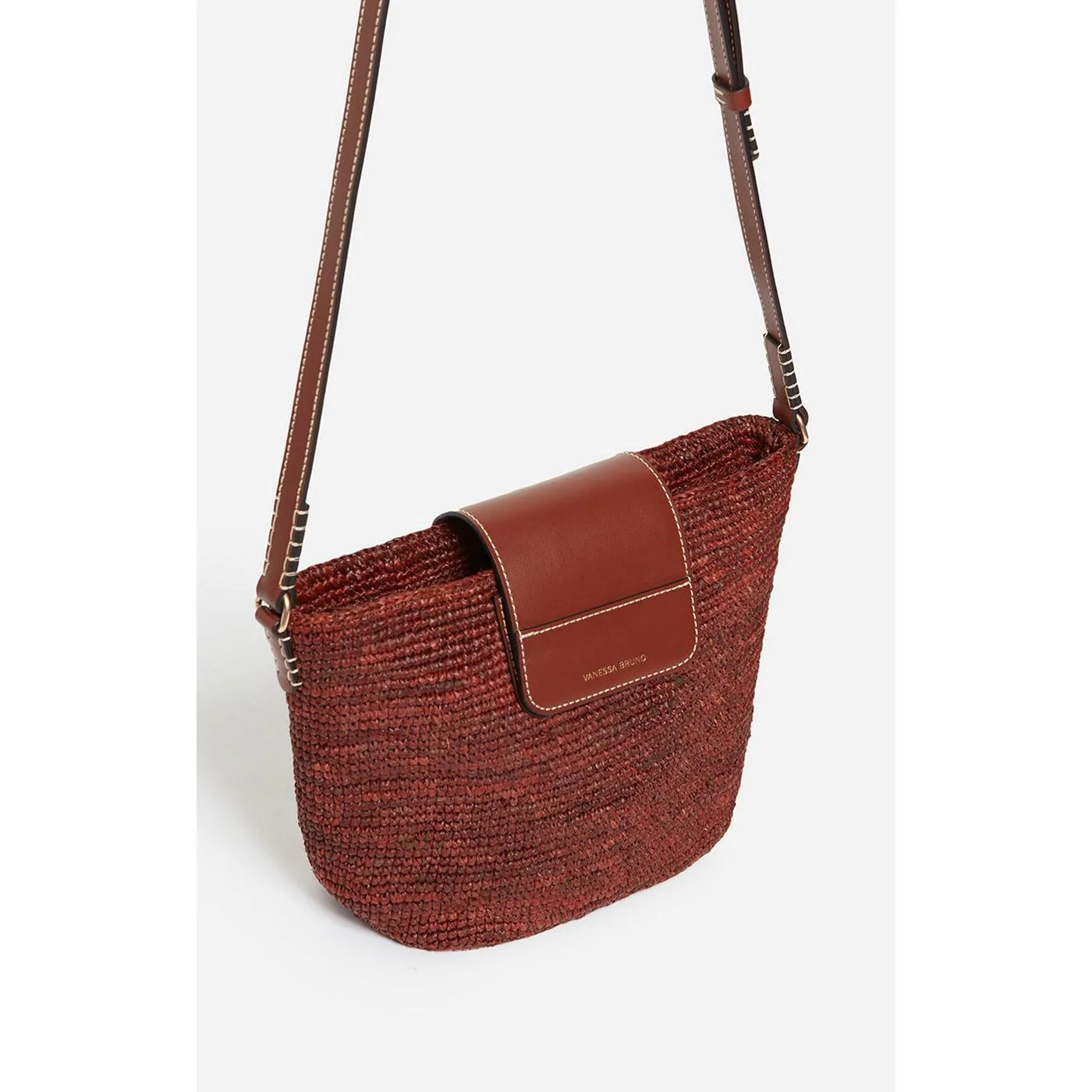 Panier En Raphia - Marron - Image 3