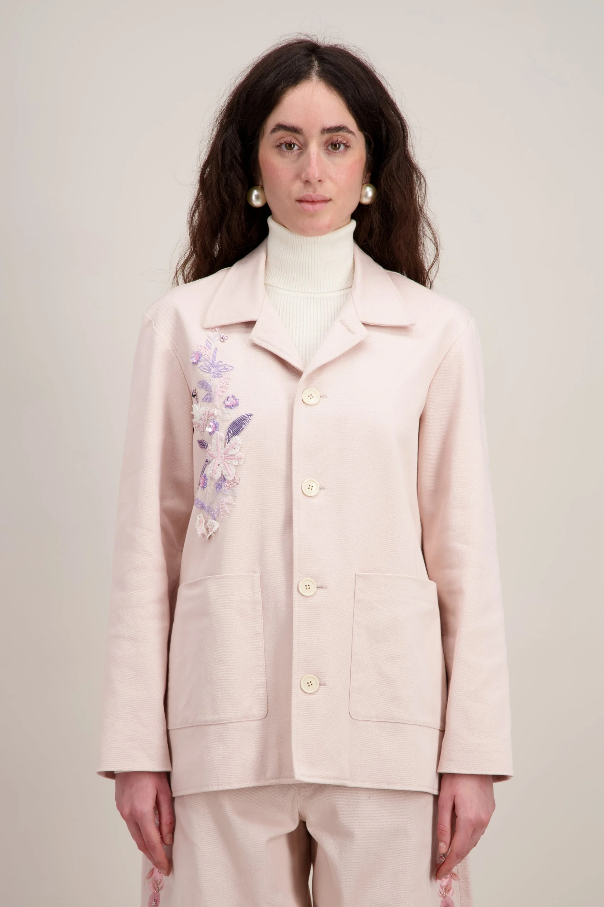 Veste Worker Brodée