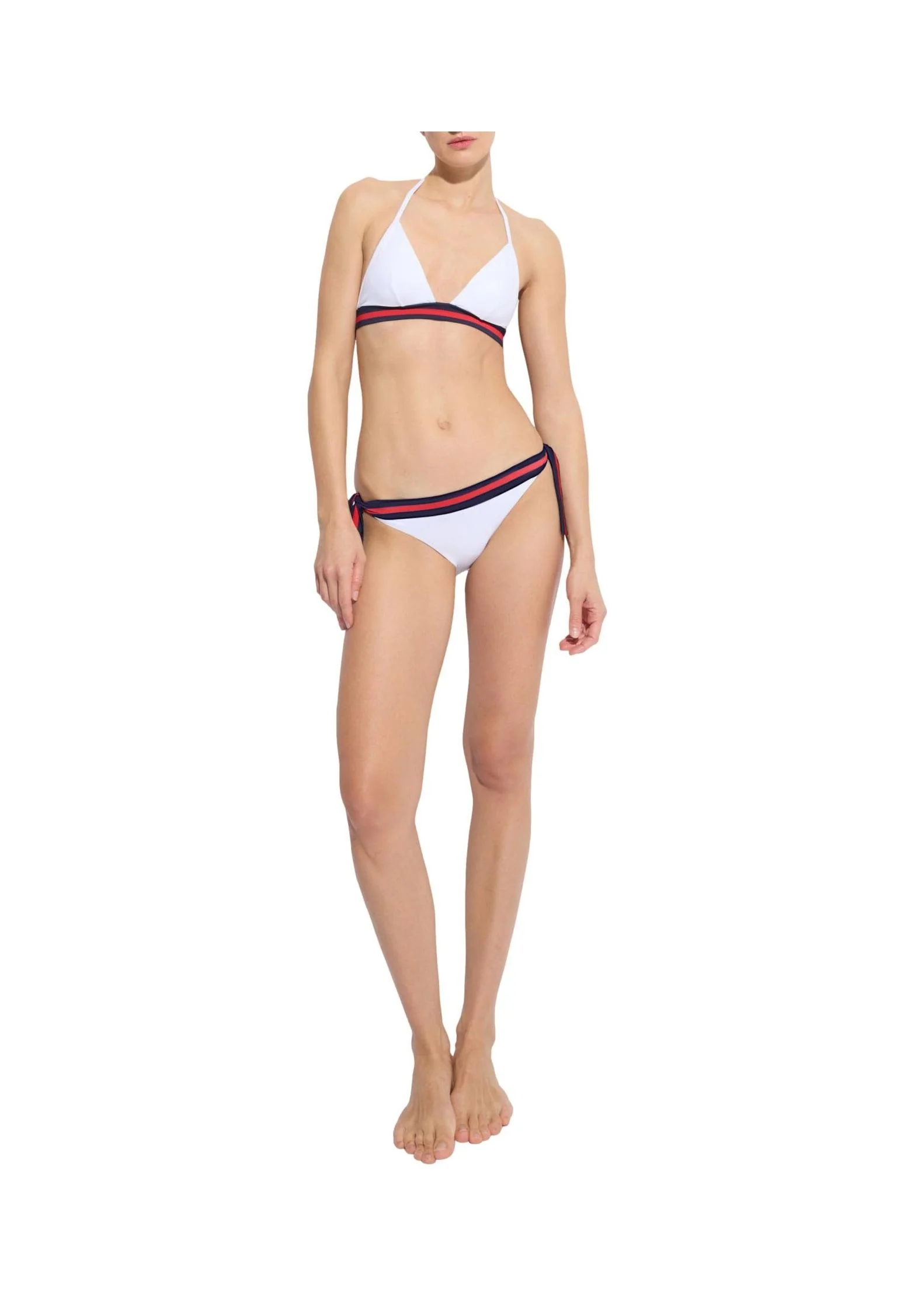 Bas De Maillot Flamme - Blanc