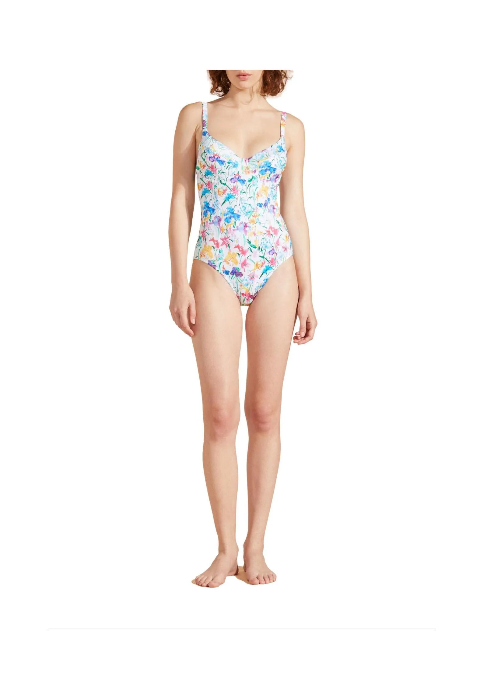 Maillot De Bain Une Pièce Leonita - Blanc