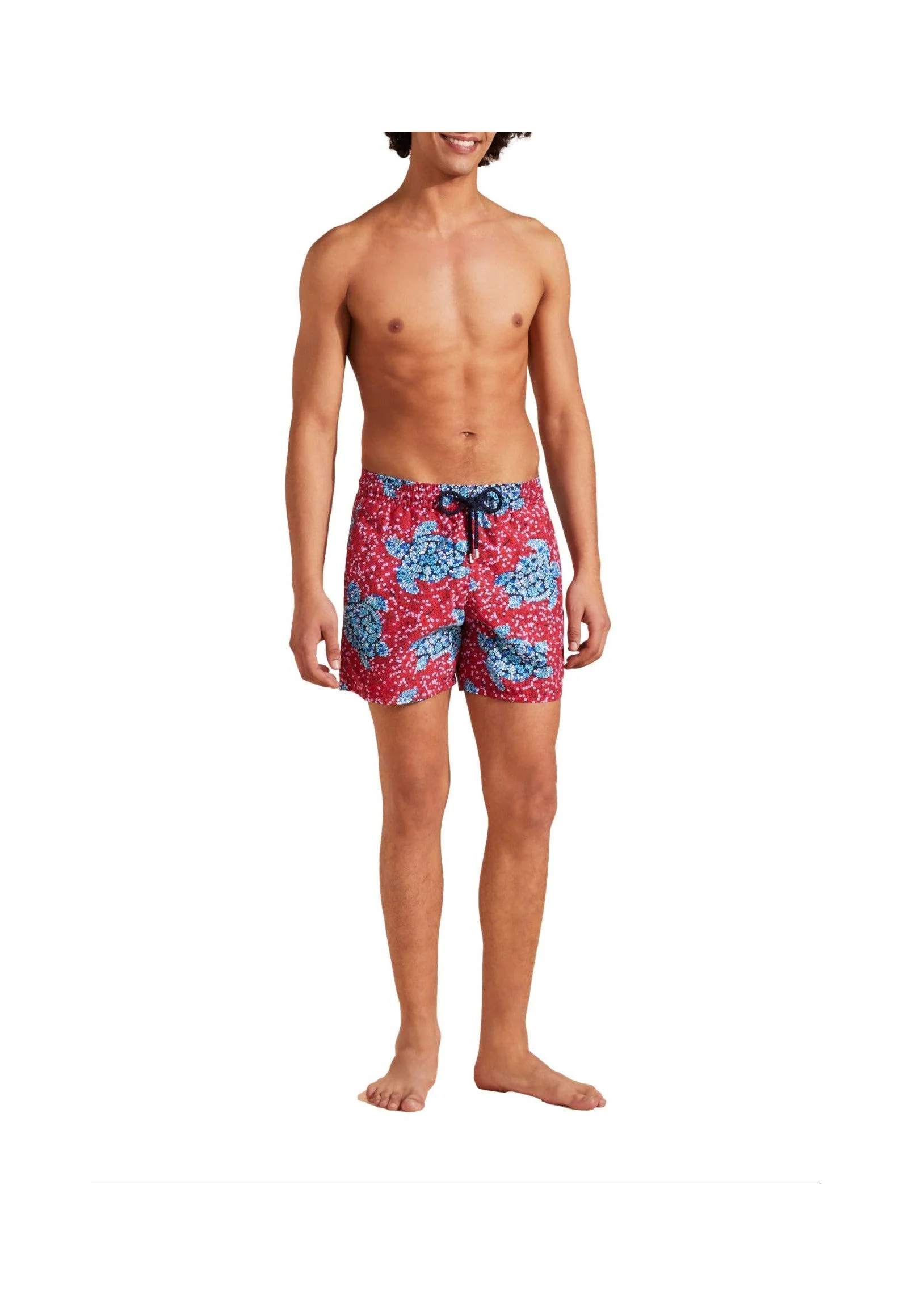 Short De Bain Moorea - Merlot