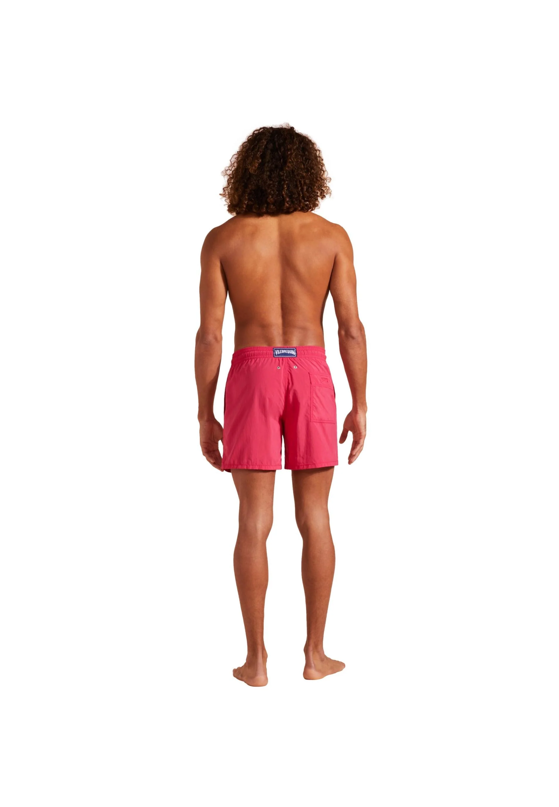 Short De Bain Moorea - Groseille - Image 2