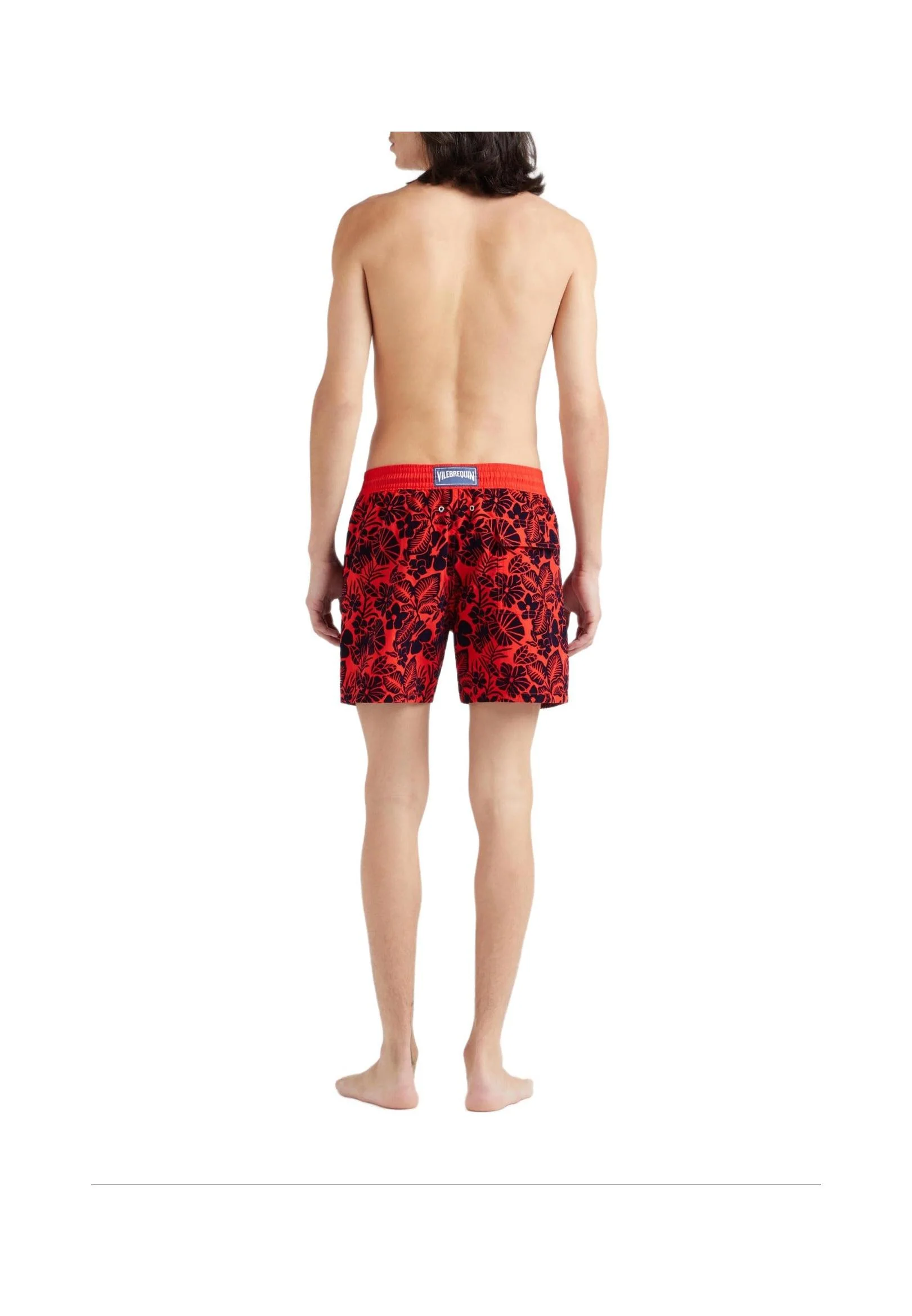Short De Bain Moorea - Coquelicot - Image 2