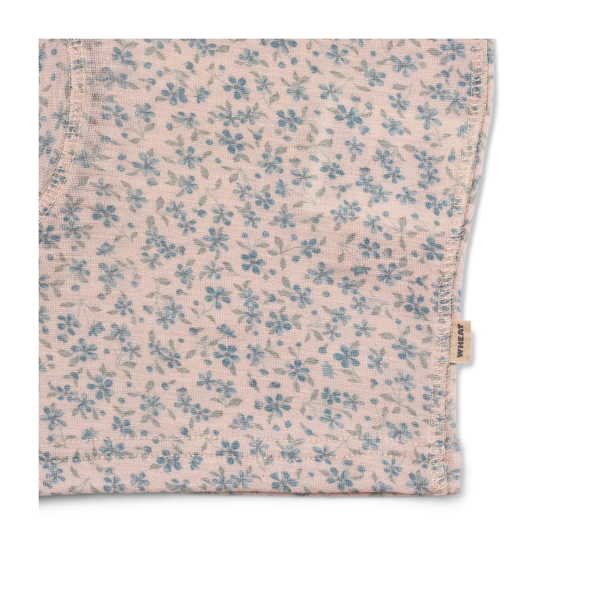 2 Cagoules En Laine Kim - Fleurs Bleues - Fille - Image 5