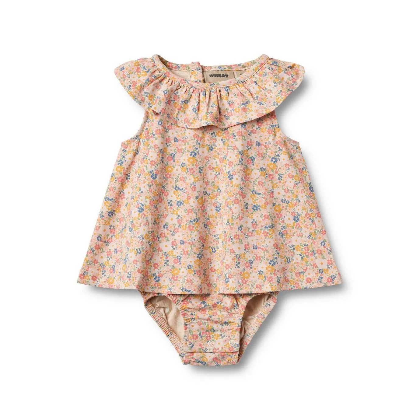 Costume Jersey Ingeborg - Fleurs Multicolores - Fille