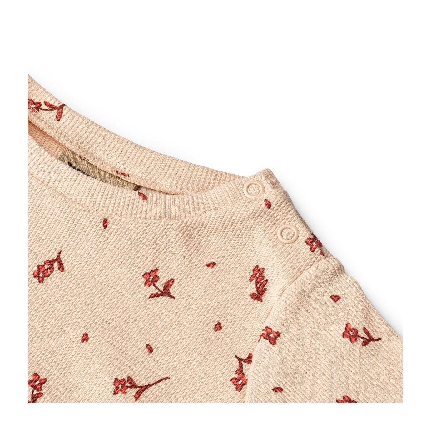 Robe Jersey Anna - Fleurs D'Eau De Rose - Fille - Image 3