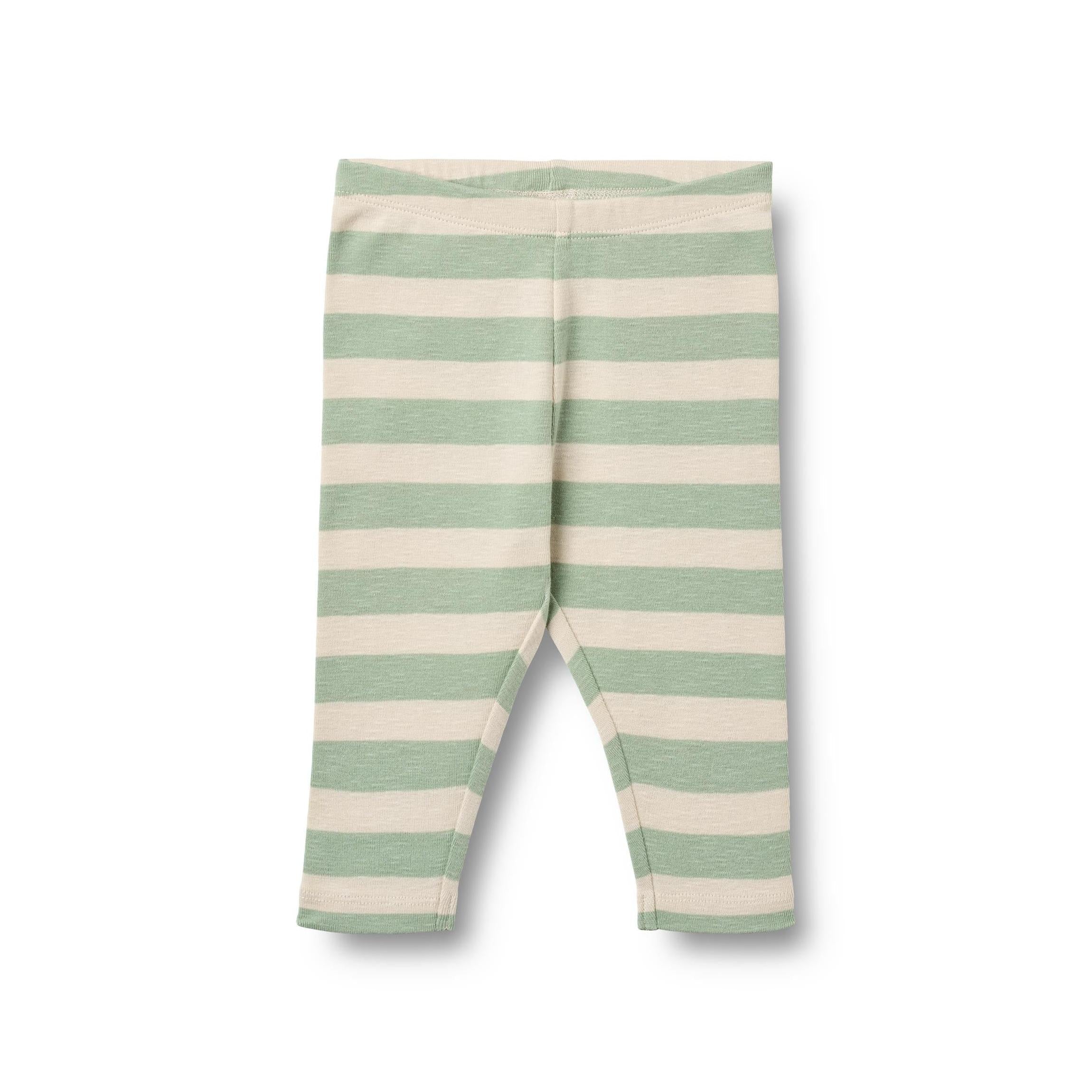 Pantalon Jersey Silas - Mint Stripe - Garçon