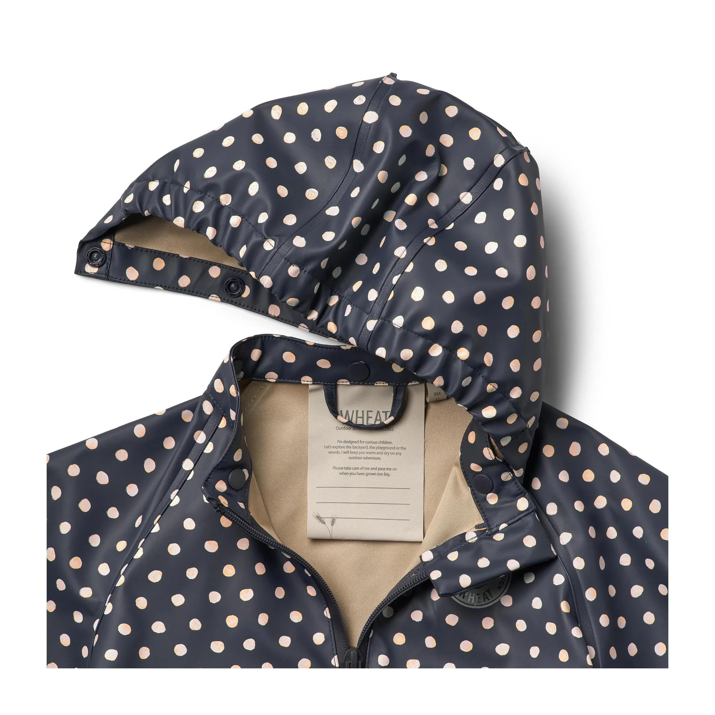 Veste De Pluie Chardy - Ink Dots - Fille - Image 7