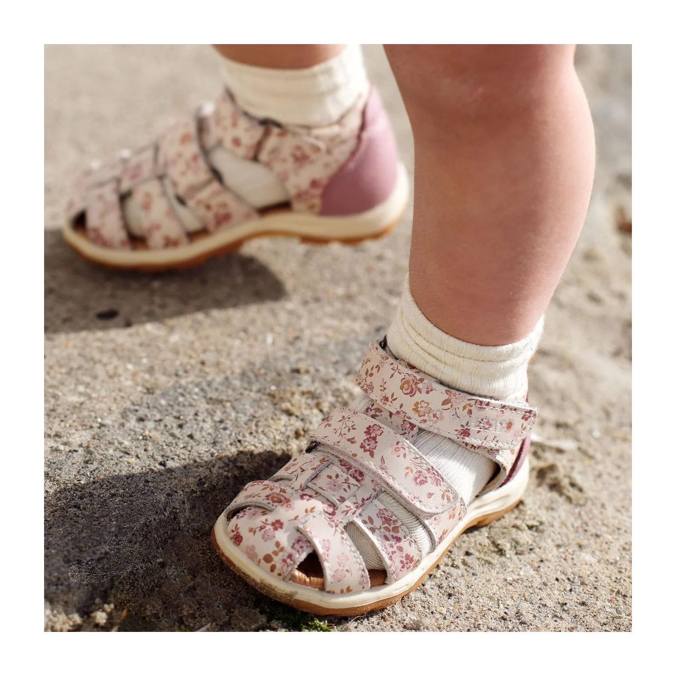 Sandal Frei - Fleurs Roses - Mixte