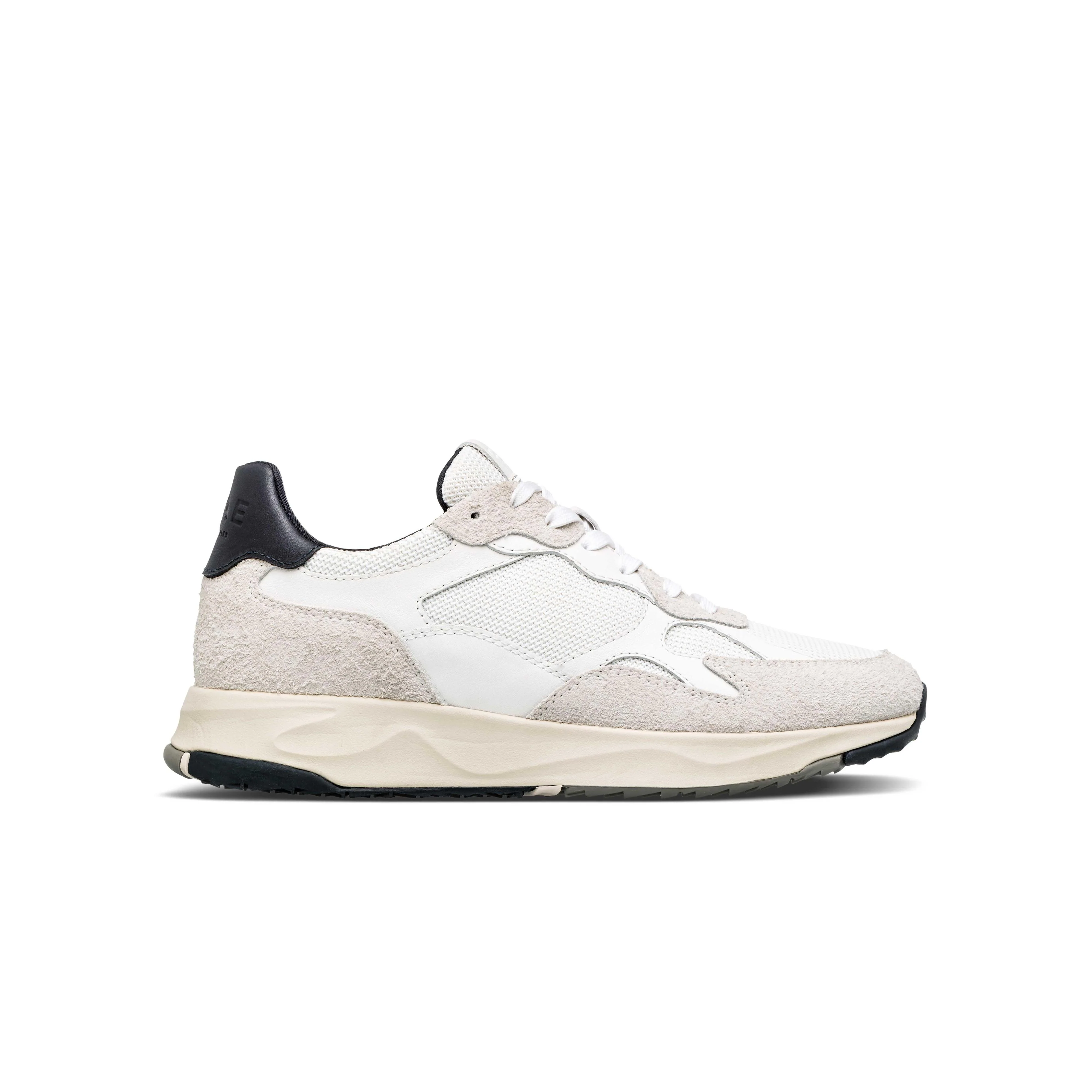 Trainers Zuma - White Leather Navy
